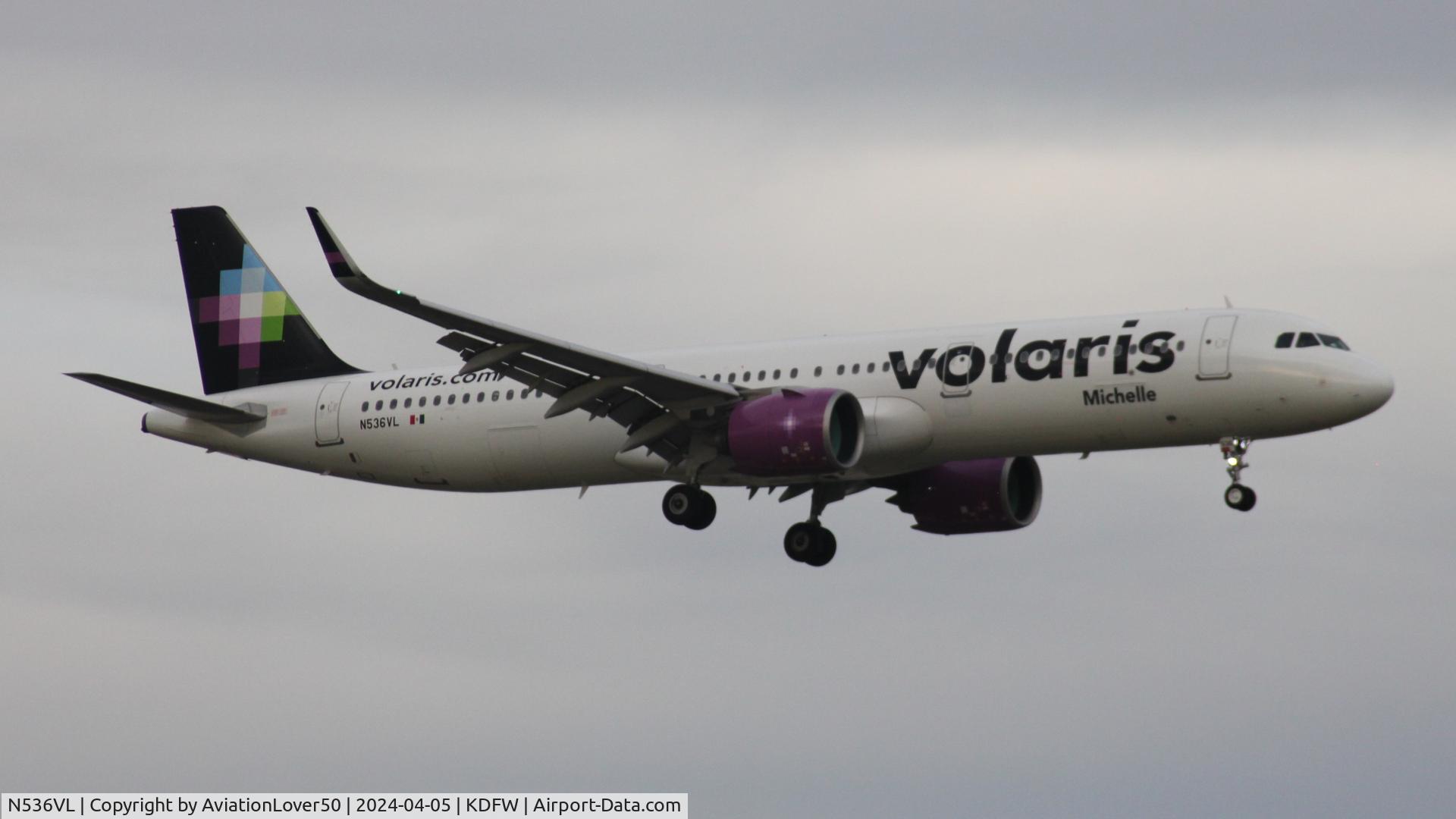 N536VL, 2018 Airbus A321-271N C/N 8264, Volaris A21N