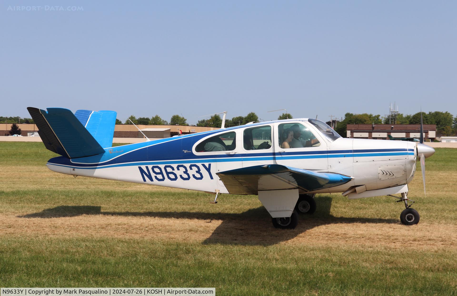 N9633Y, 1963 Beech P35 Bonanza C/N D-7150, Beech P35