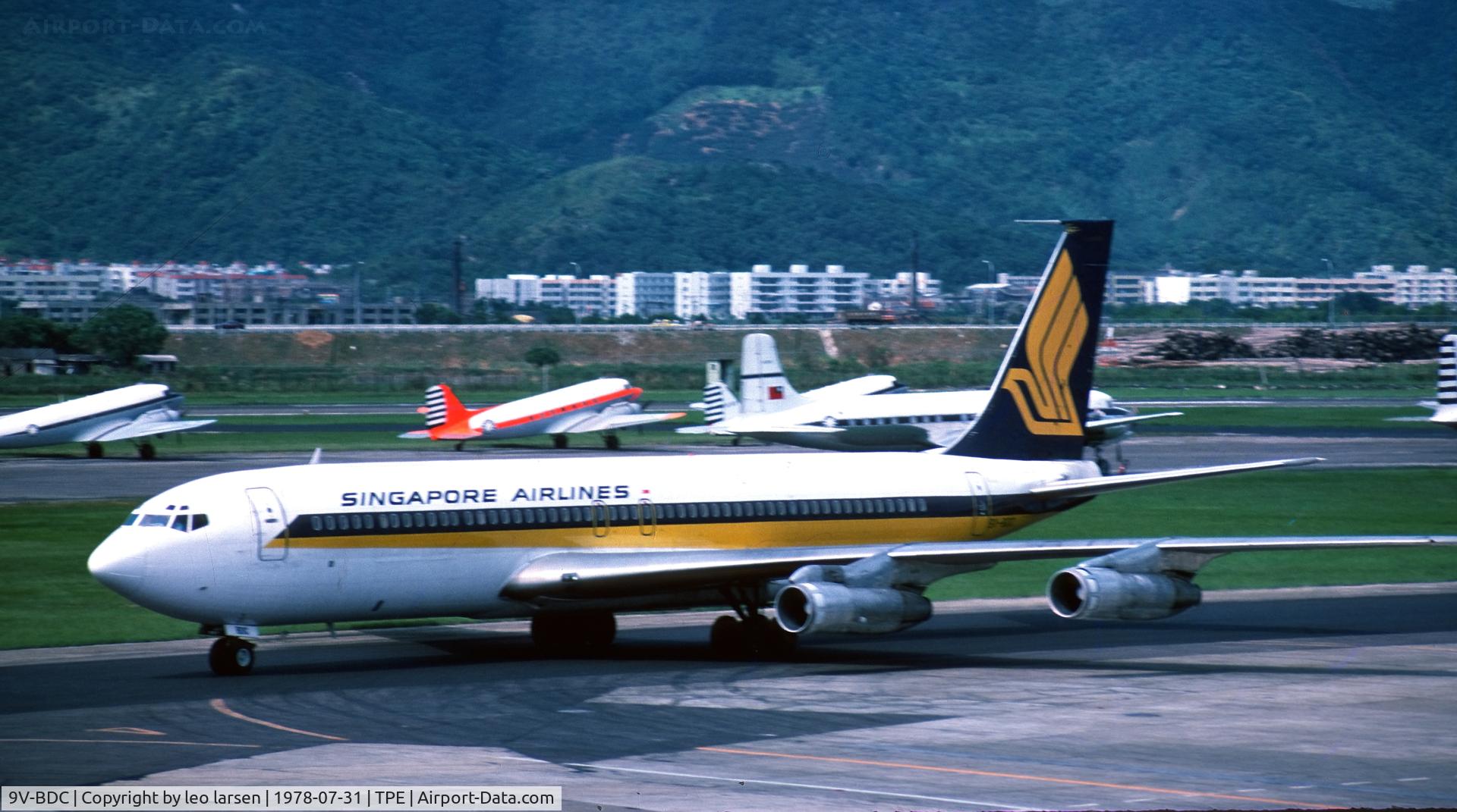 9V-BDC, 1967 Boeing B-707-327C C/N 19530, Taipe 8.78