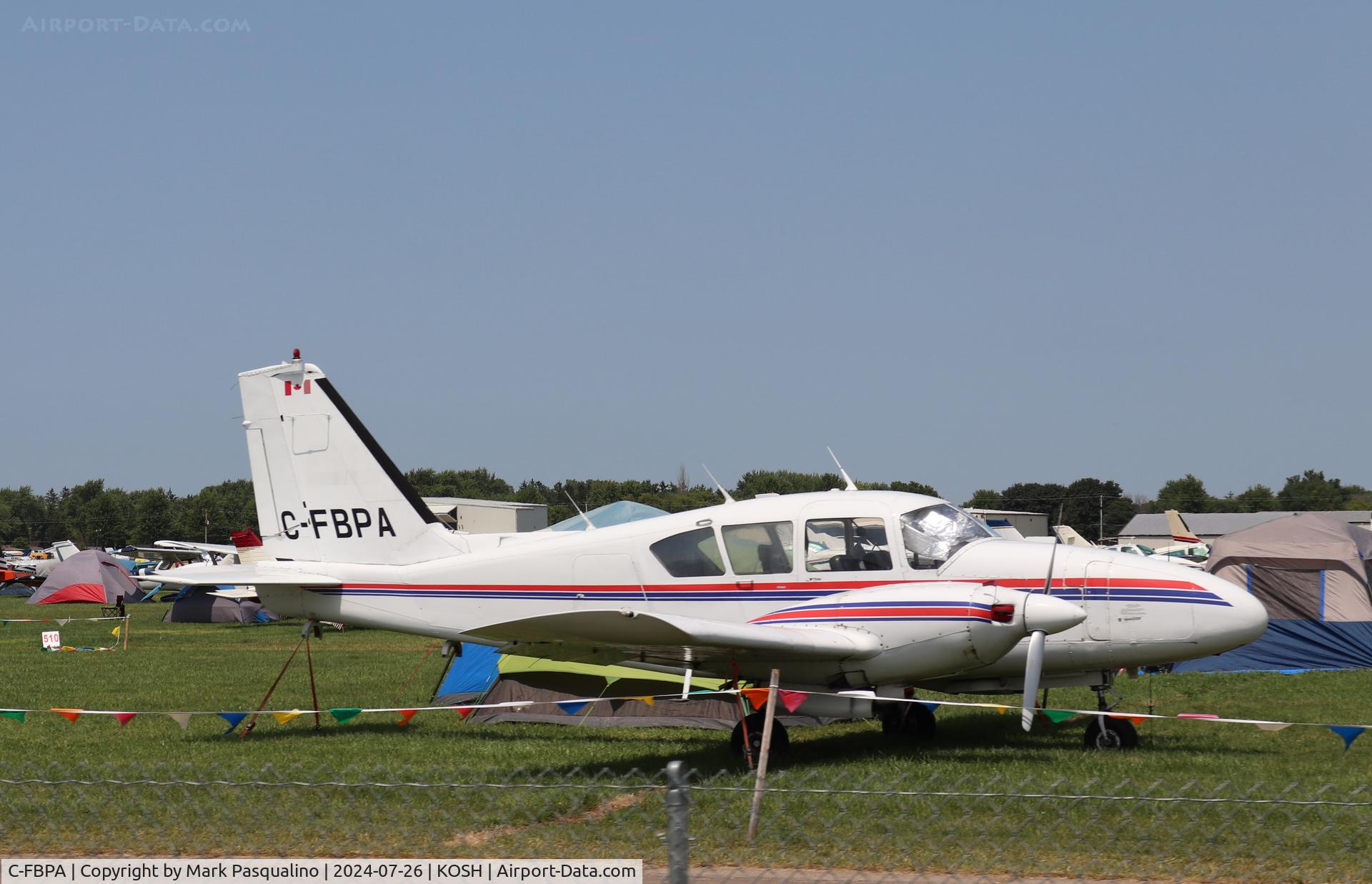 C-FBPA, 1969 Piper PA-23-250 Aztec C/N 27-4434, Piper PA-23-250
