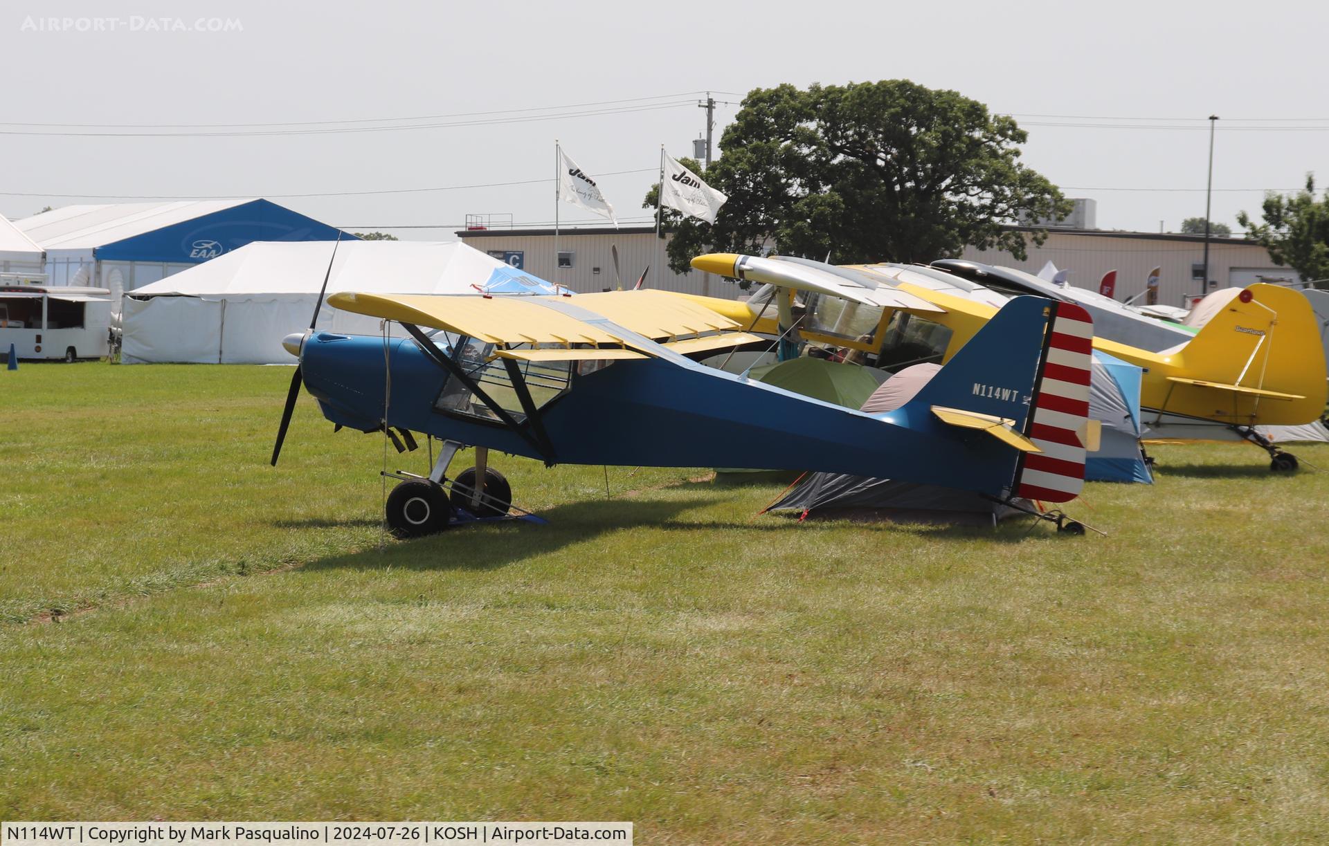N114WT, 2011 Skystar Kitfox Classic 4 C/N C9812 0227, Kitfox Classic 4