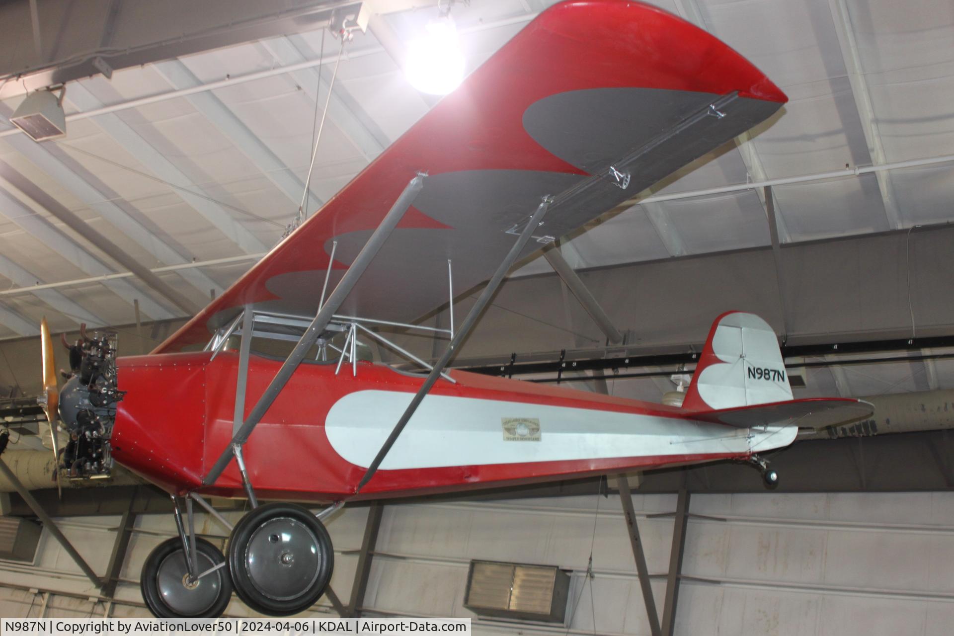 N987N, 1990 Temple Sportsman C/N 107R, Texas Aero Temple Sportsman