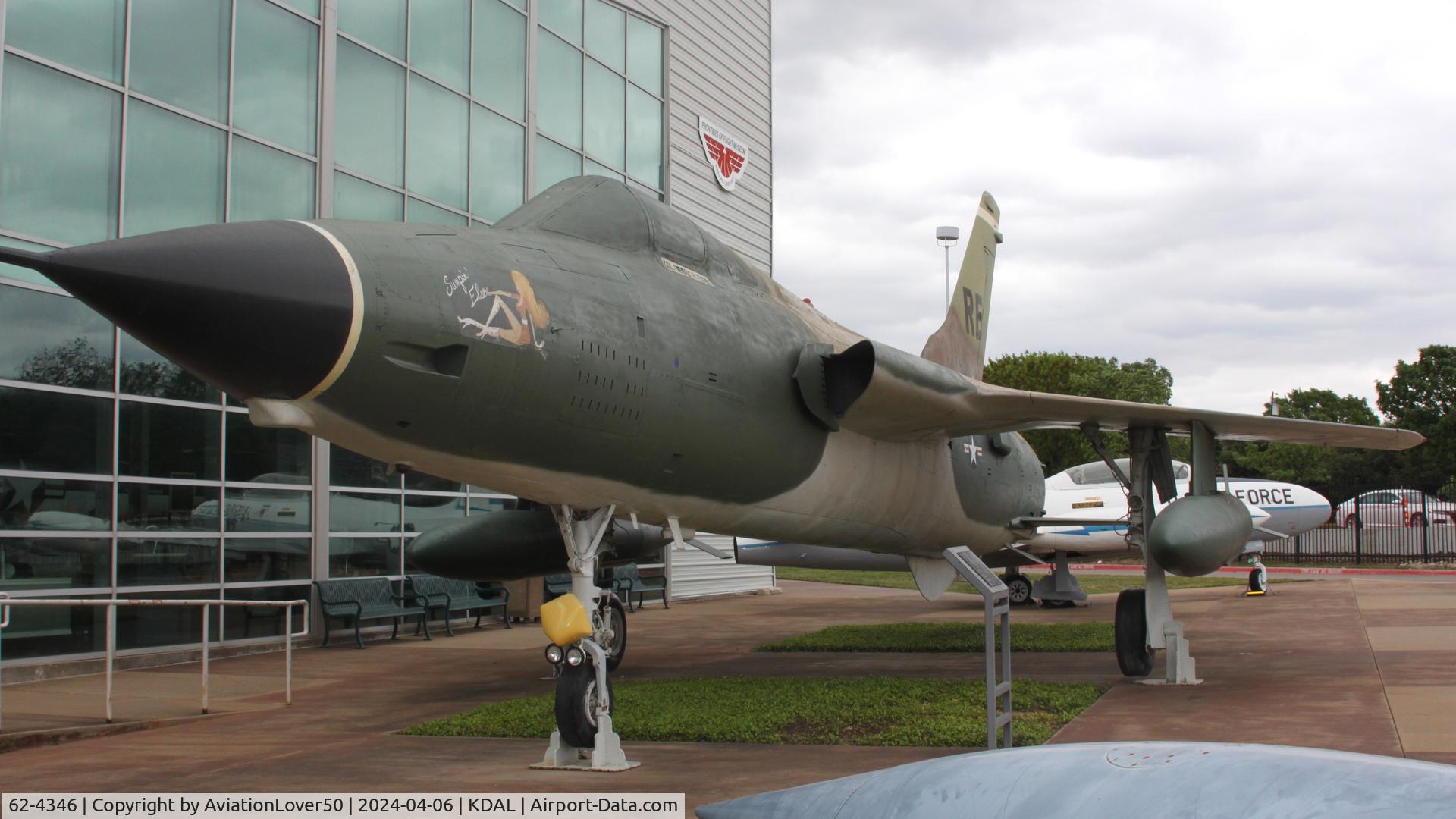 62-4346, 1962 Republic F-105D Thunderchief C/N D525, F-105D