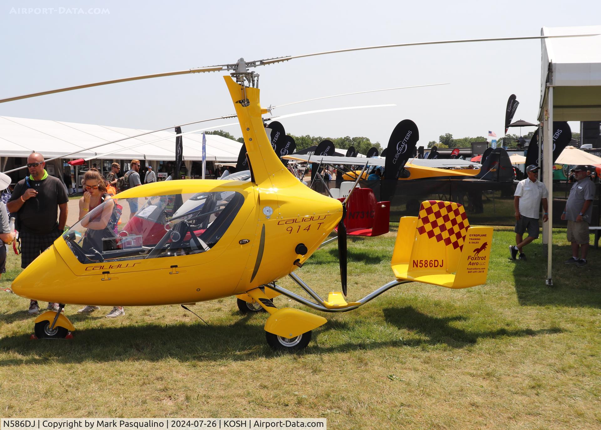 N586DJ, 2024 Autogyro Calidus C/N C00586, Autogyro Calidus