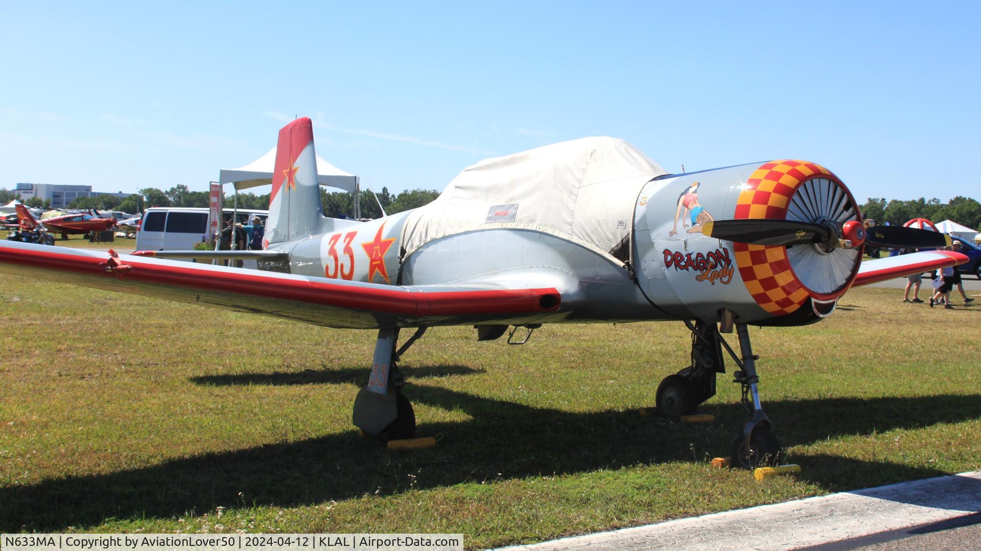 N633MA, 1985 Nanchang CJ-6A C/N 4332005, CJ-6A 