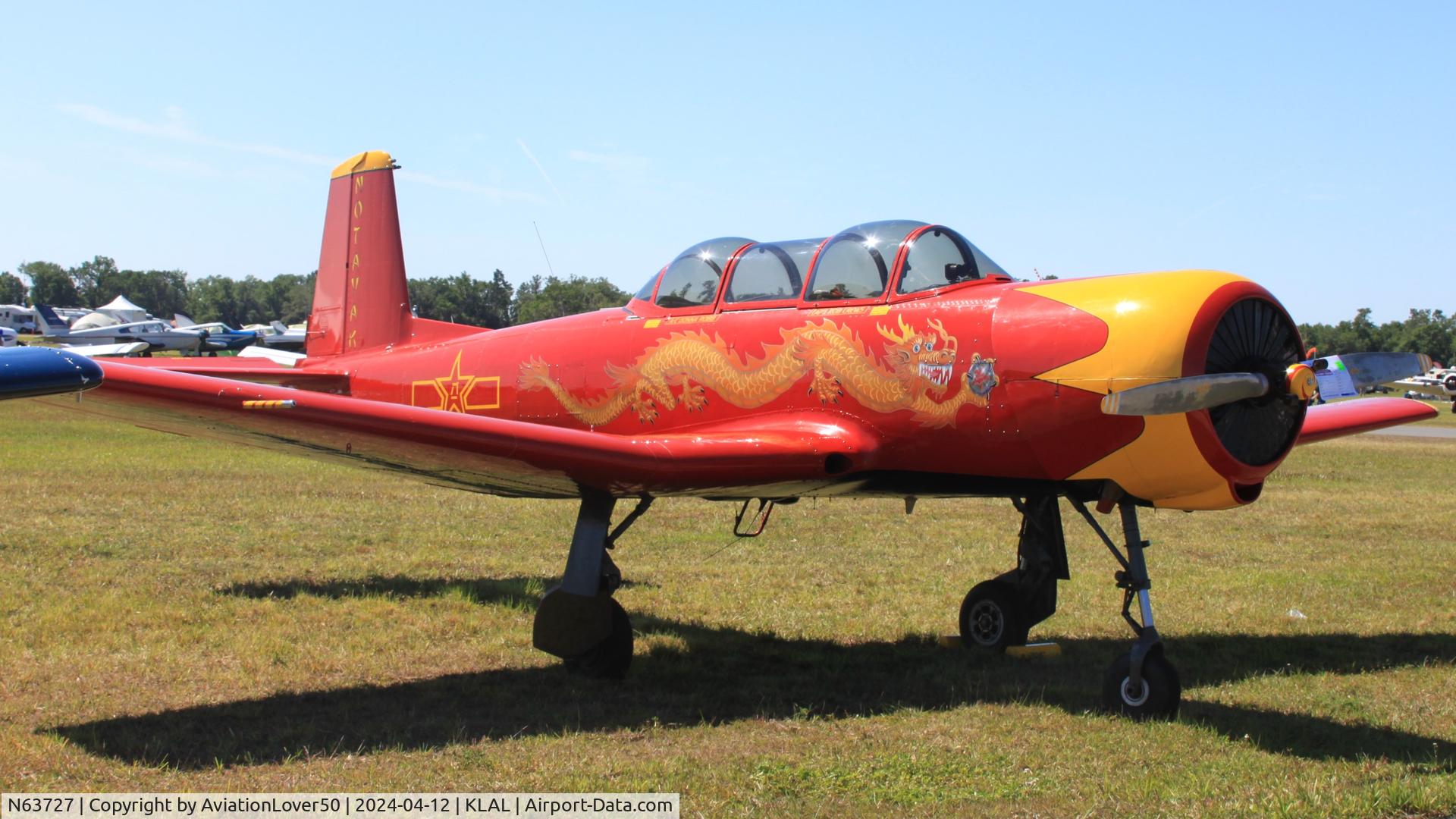 N63727, 1977 Nanchang CJ-6A C/N 1832035, CJ-6A