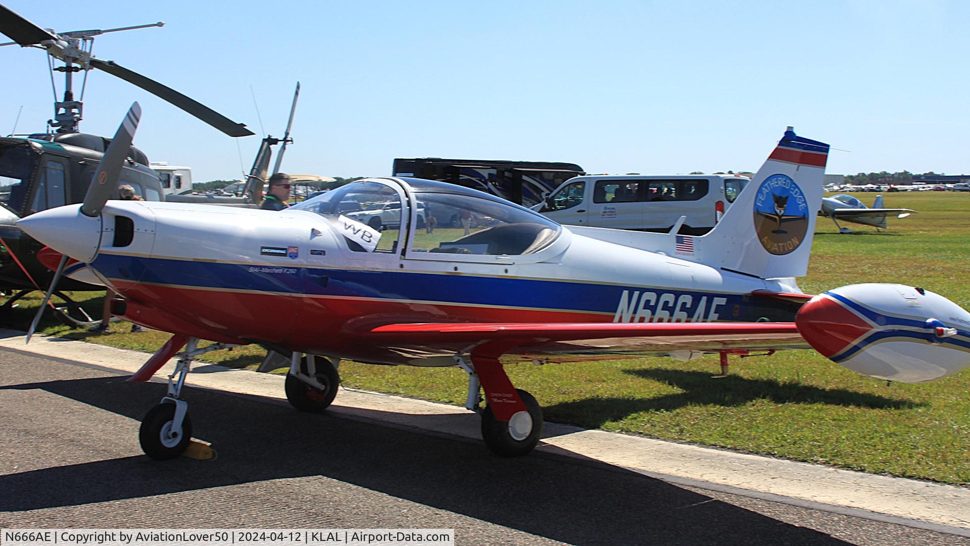 N666AE, 1970 SIAI-Marchetti SF-260 C/N 2-49, Feathered Edge Aviation SF.260