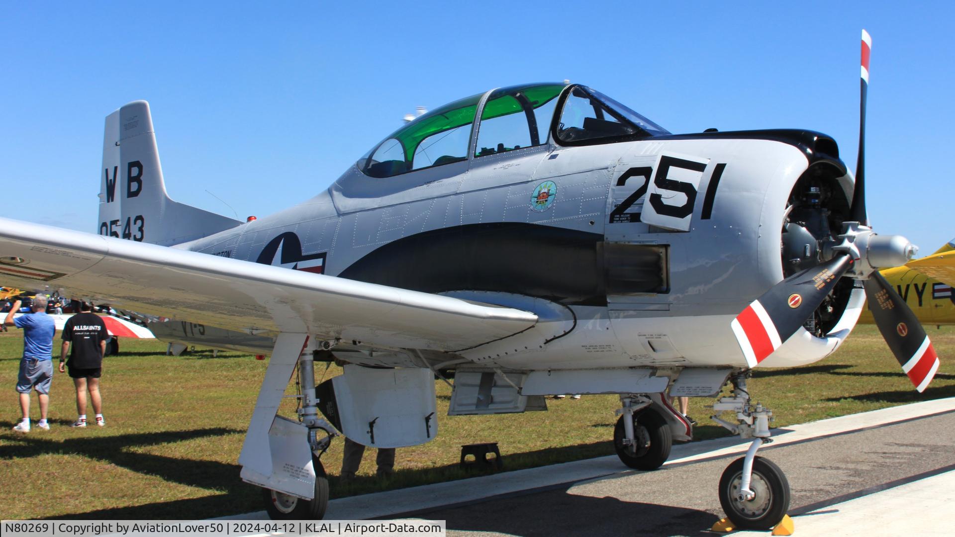 N80269, 1958 North American T-28C Trojan C/N 226-120 (140543), T-28C Trojan