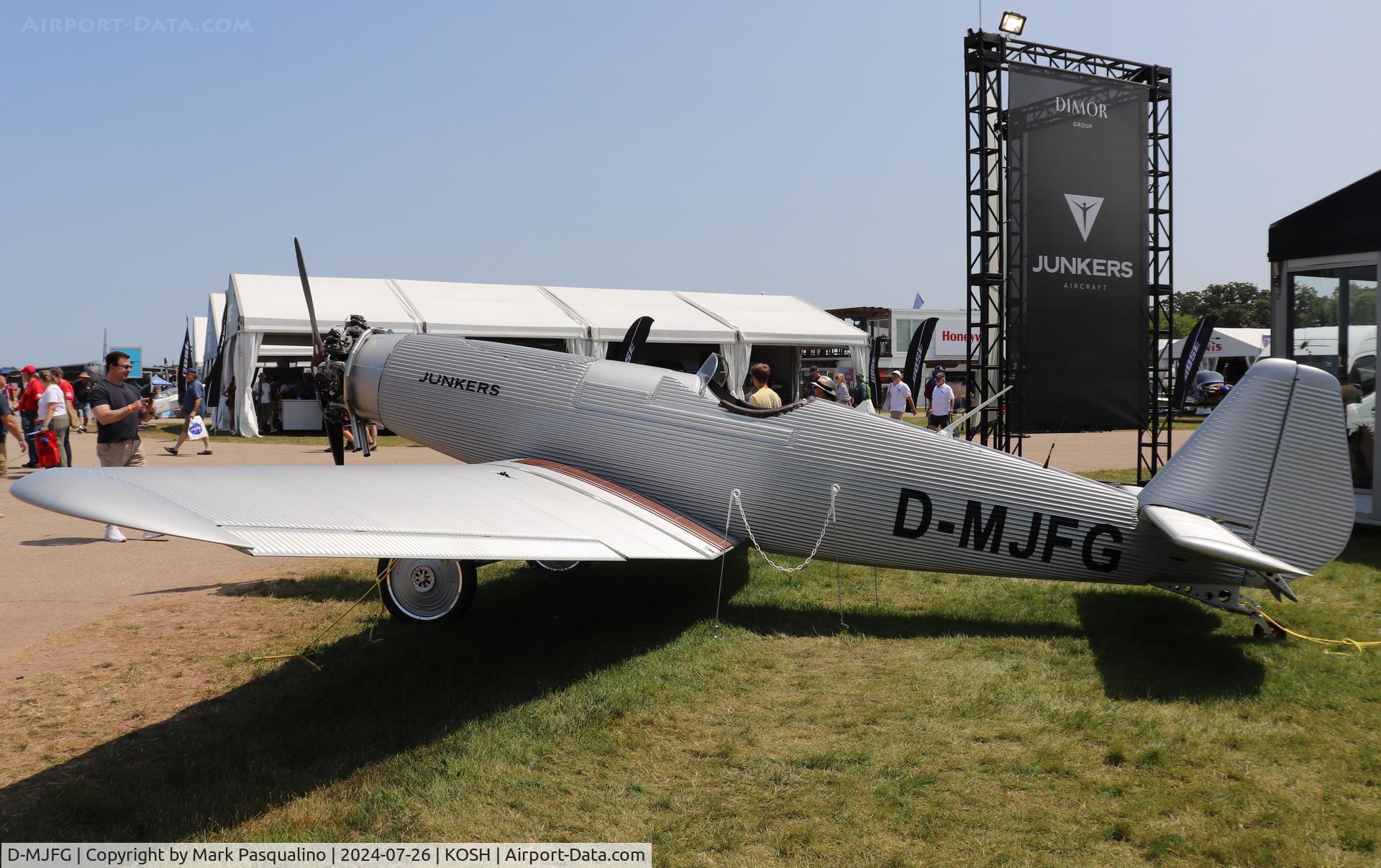 D-MJFG, 2022 Junkers A50 Heritage (Replica) C/N Unknown D-MJFG, Junkers A50 Heritage (Replica)