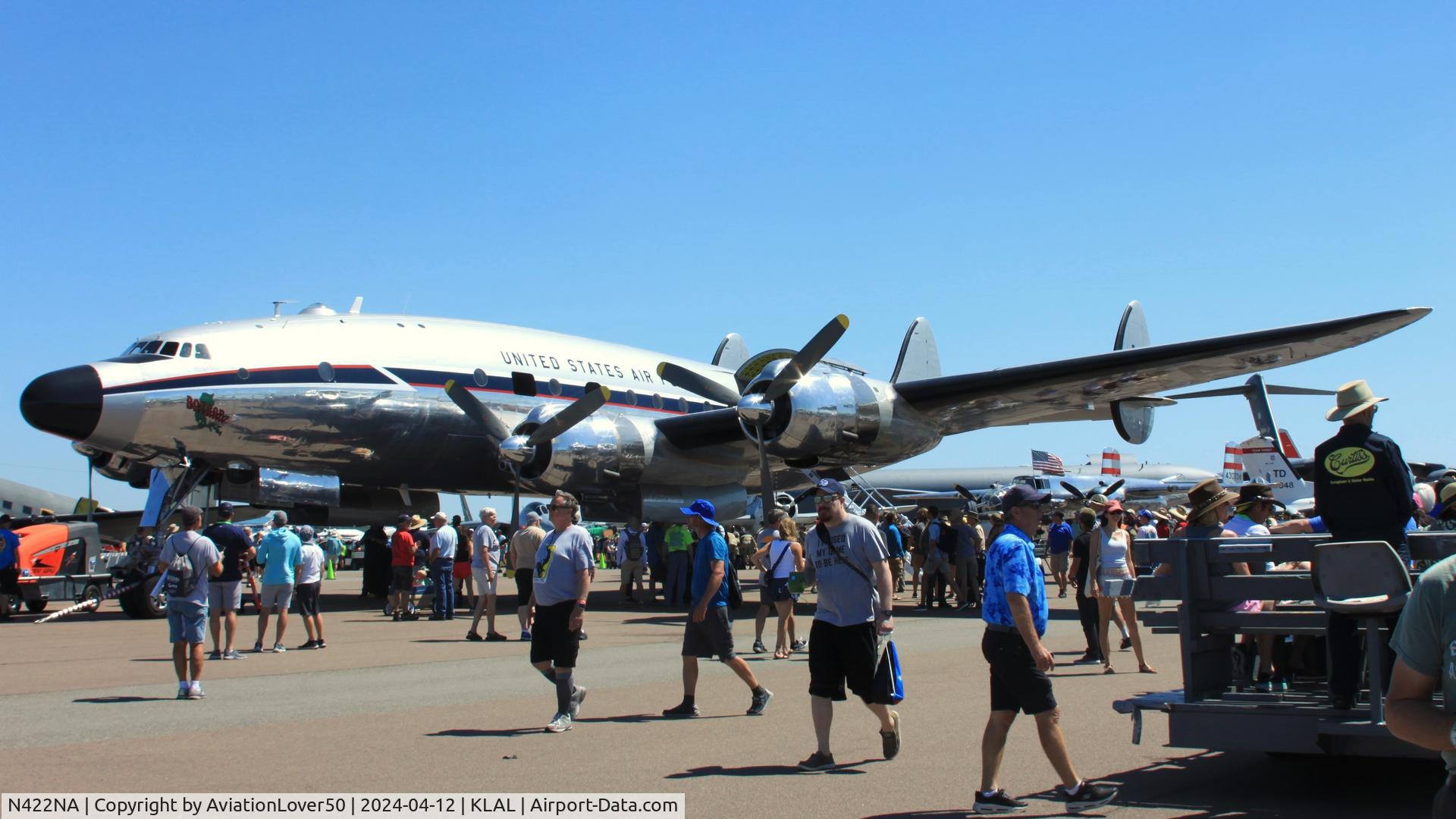 N422NA, 1948 Lockheed C-121A Constellation C/N 48-613 (2605), VC-121A 