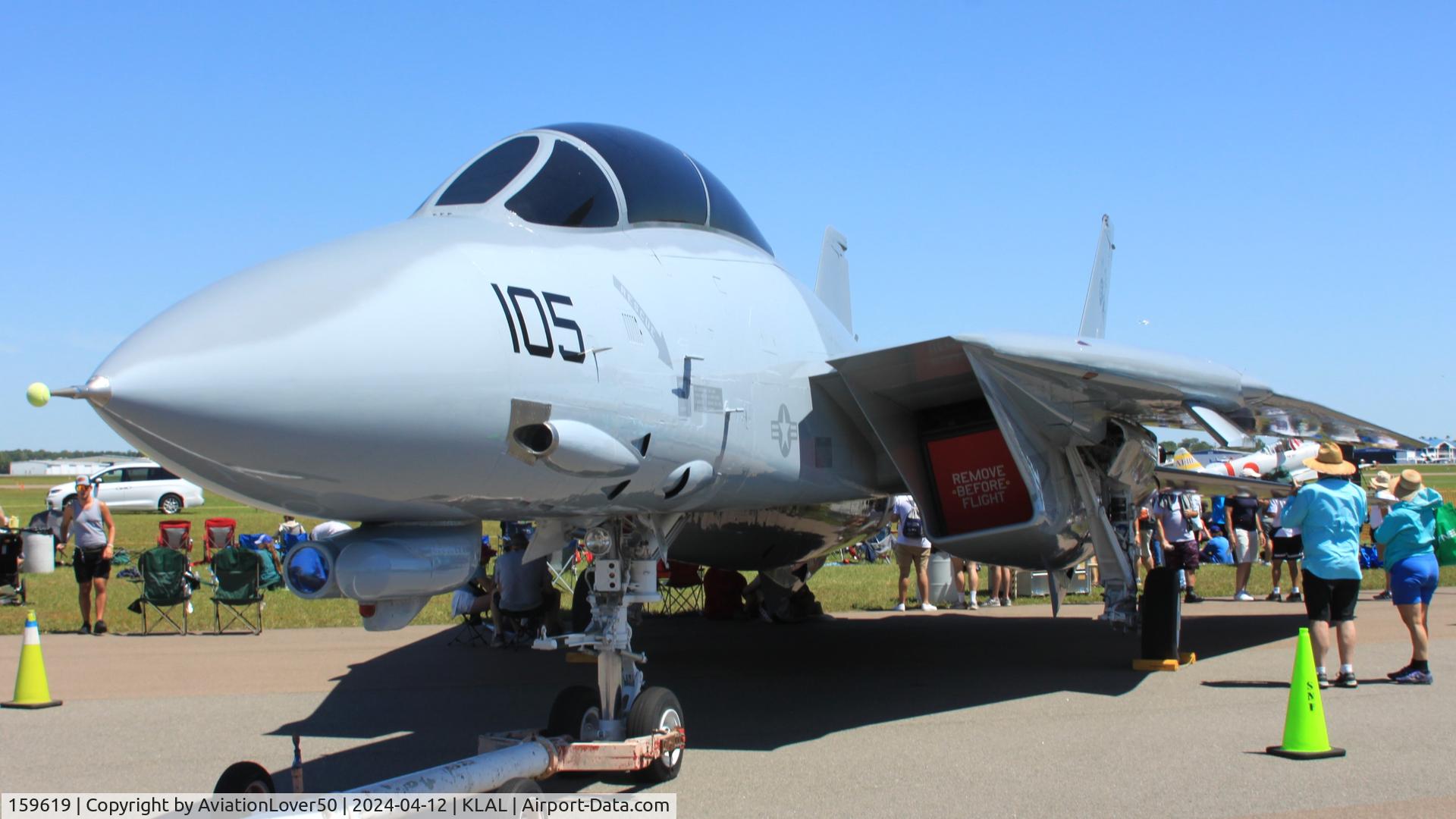 159619, Grumman F-14A Tomcat C/N 166, F-14D(R)