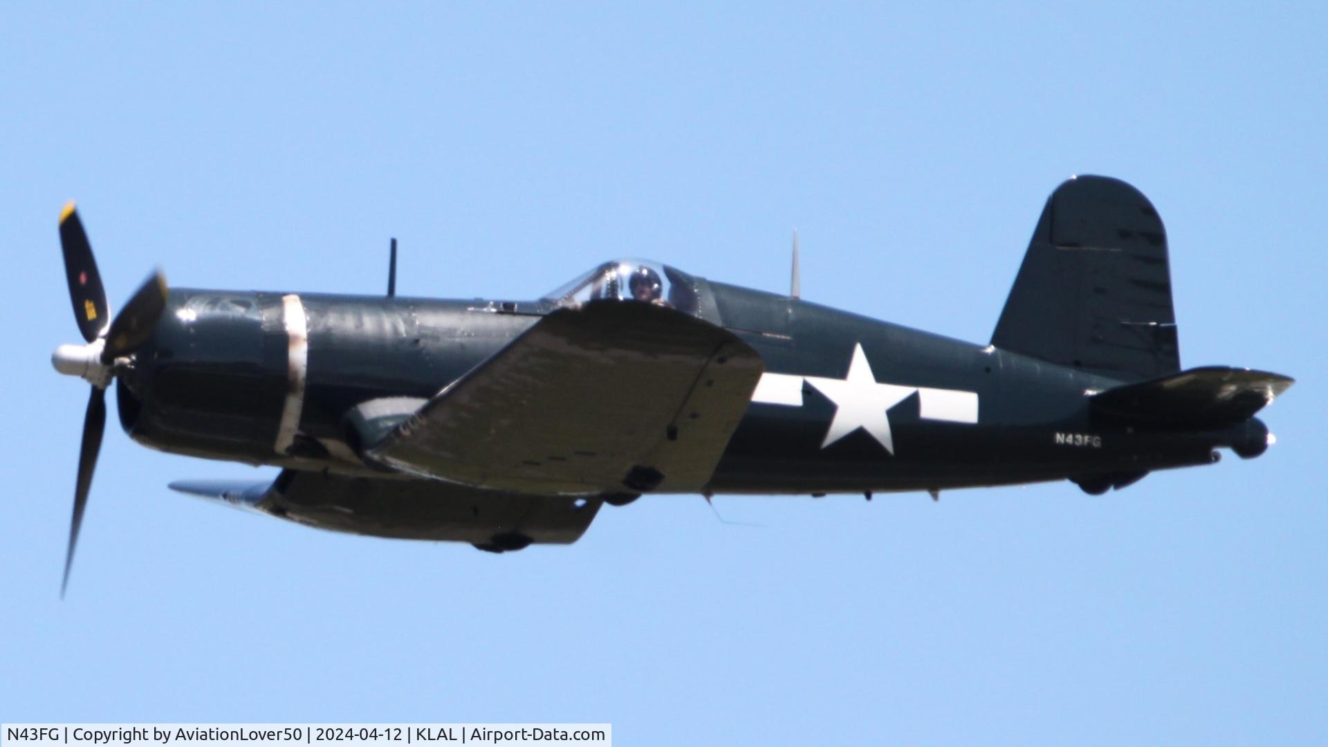 N43FG, 1945 Goodyear FG-1D Corsair C/N 2903, FG-1D Corsair