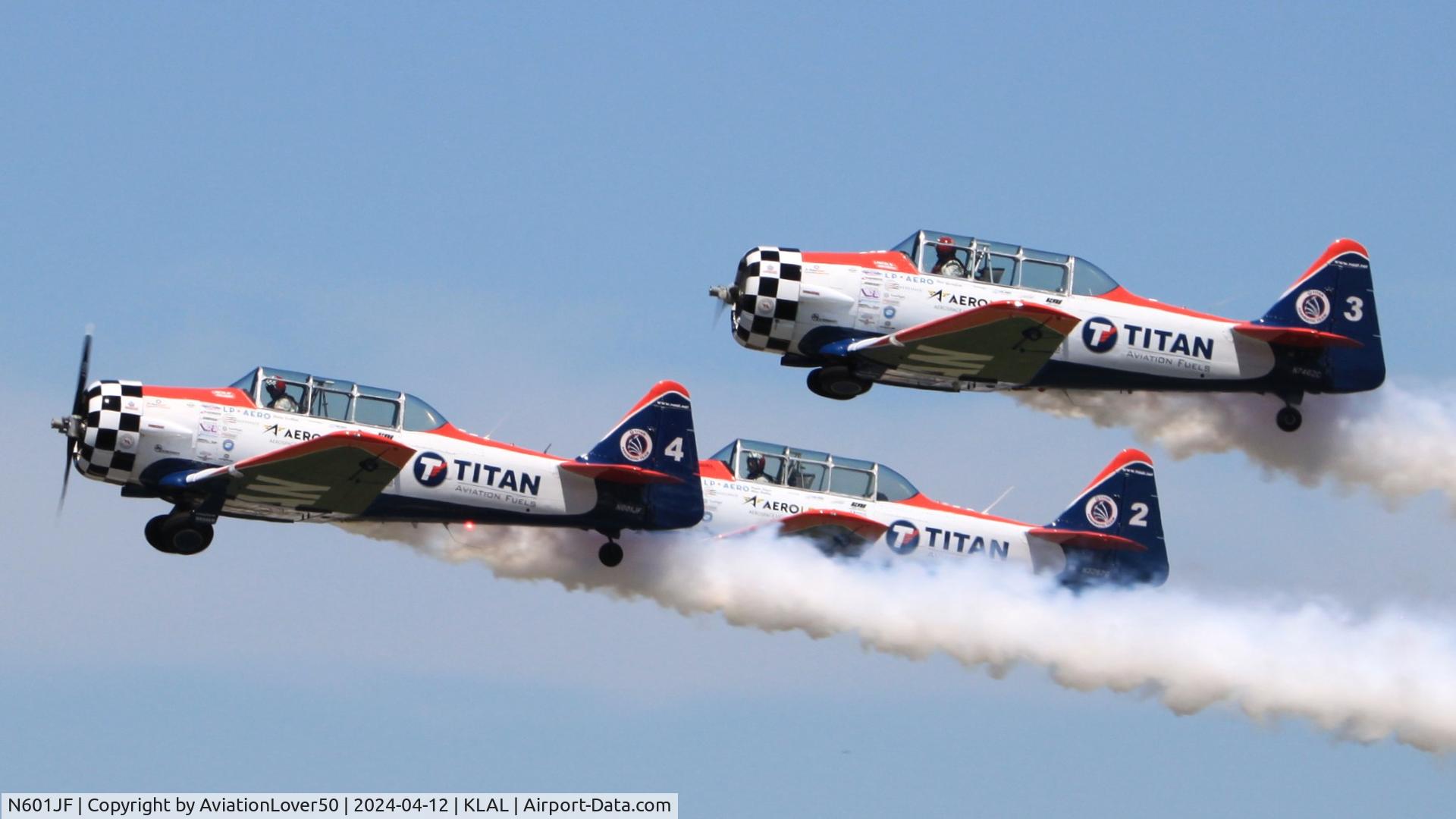 N601JF, 1943 North American AT-6C C/N 88-12151, Titan T-6s, also including N3267G and N7462C