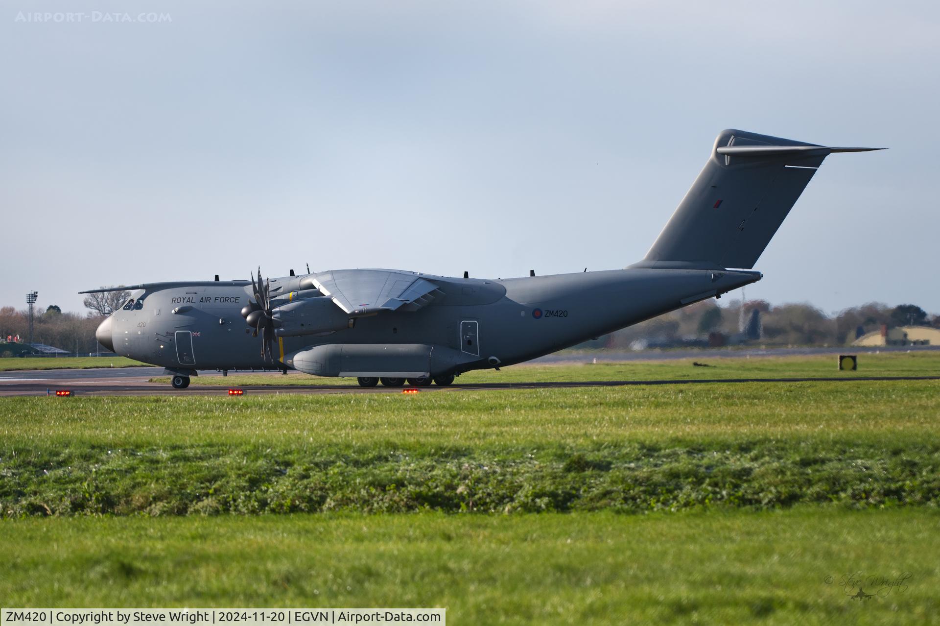 ZM420, Airbus 400M-180 Atlas C.1 C/N 056, RAF Brize Norton, Oxfordshire England