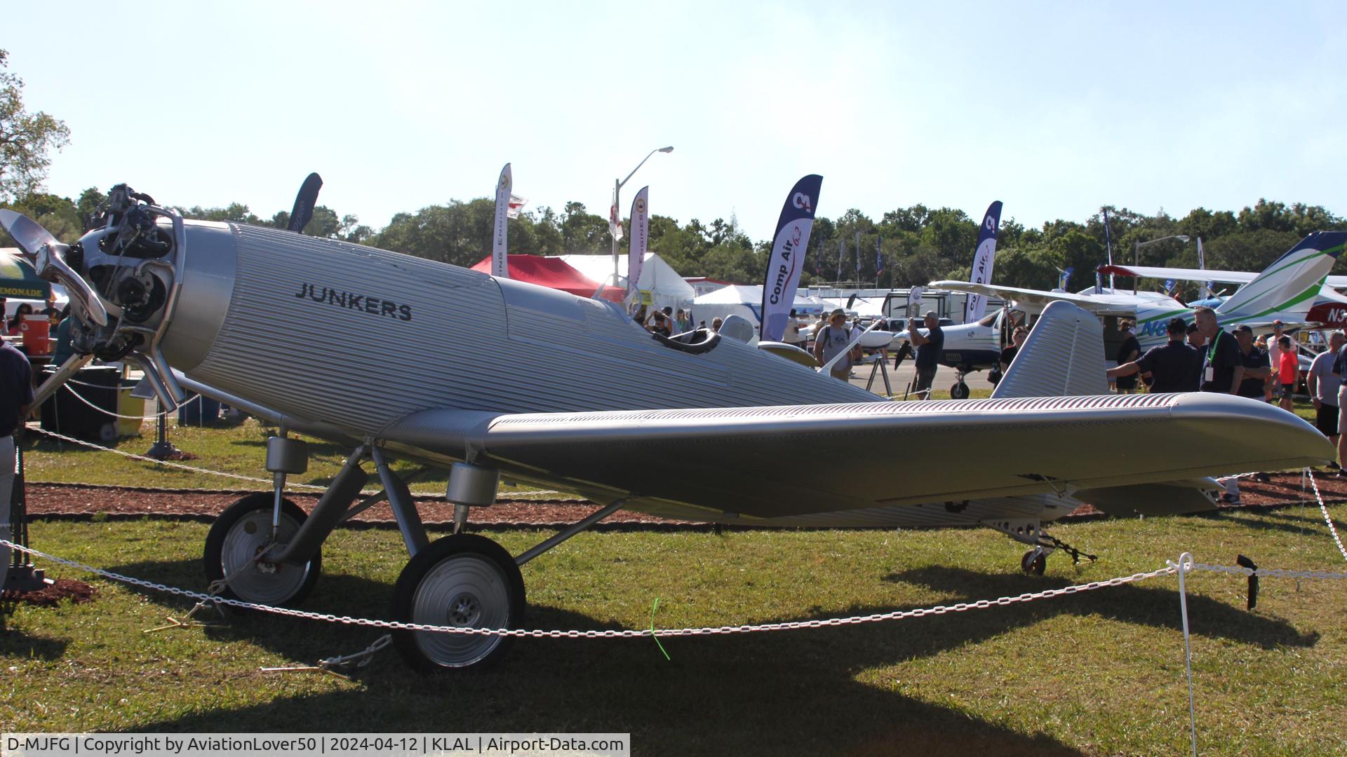 D-MJFG, 2022 Junkers A50 Heritage (Replica) C/N Unknown D-MJFG, Junkers A-50