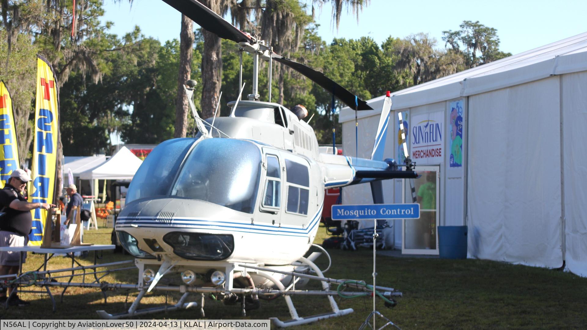 N56AL, 1974 Bell 206B C/N 1402, Polk Co Mosquito Control Bell 206B