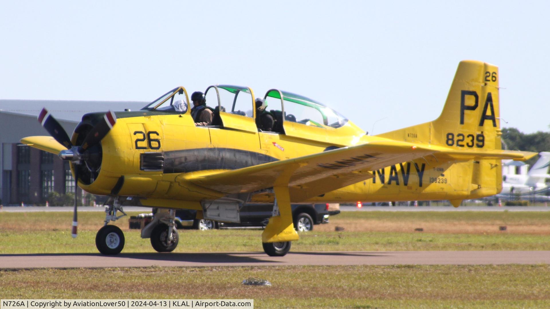 N726A, North American T-28B C/N 138239, T-28B