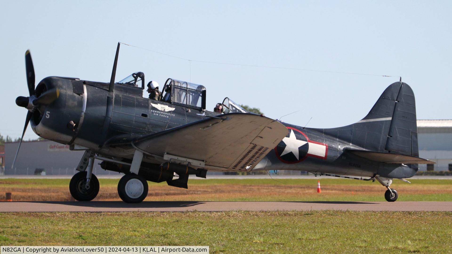 N82GA, Douglas SBD-5 Dauntless C/N 54532, SBD-5