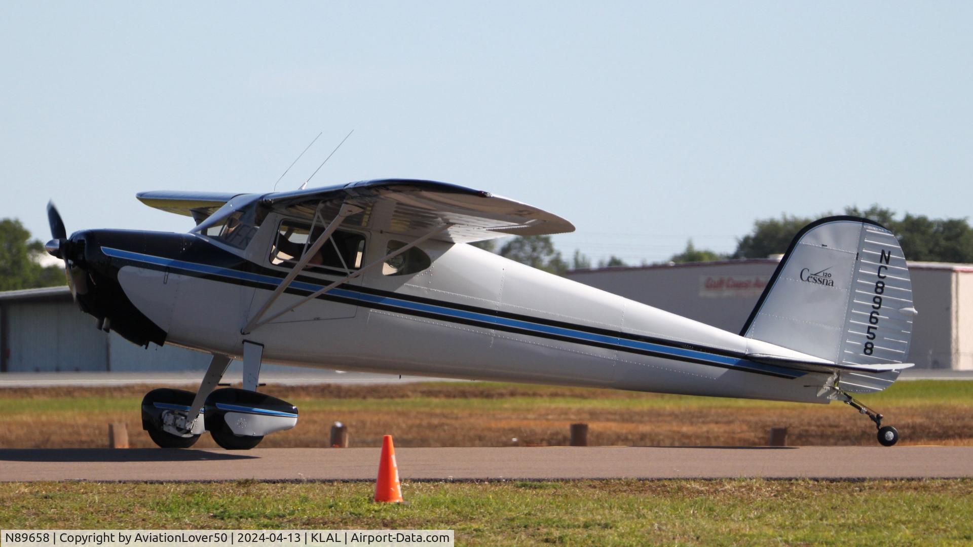 N89658, 1946 Cessna 120 C/N 8706, Cessna 120