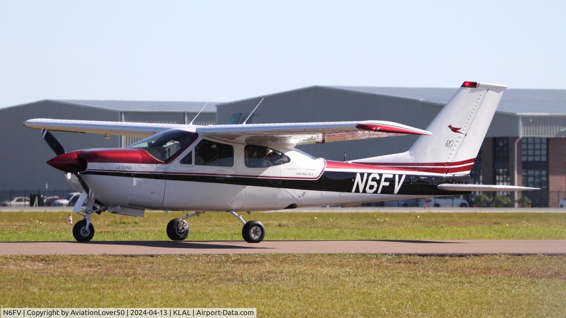 N6FV, 1978 Cessna 177RG Cardinal C/N 177RG1365, Cardinal RG