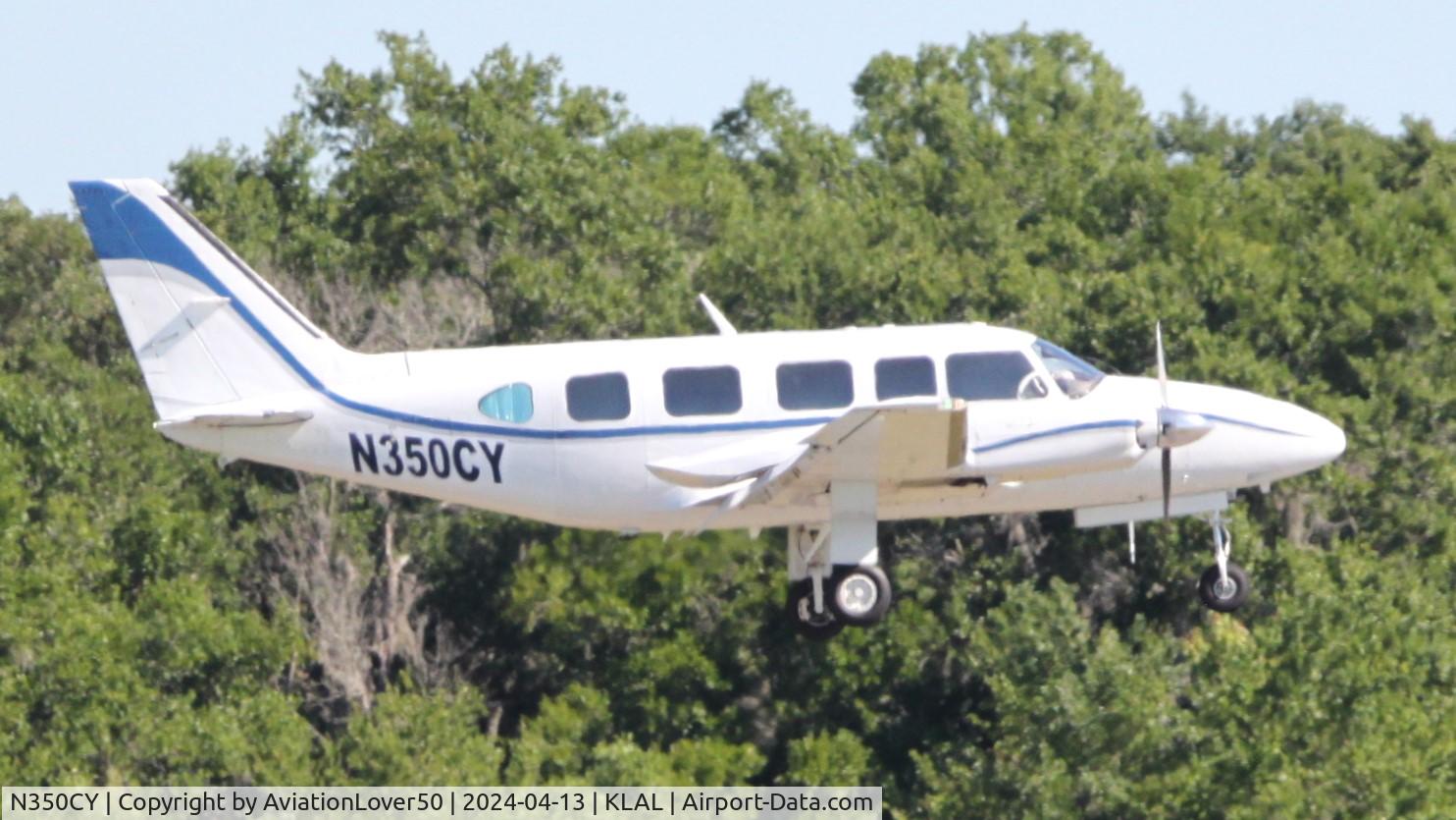 N350CY, Piper PA-31-350 Chieftain C/N 31-7852010, PA-31T
