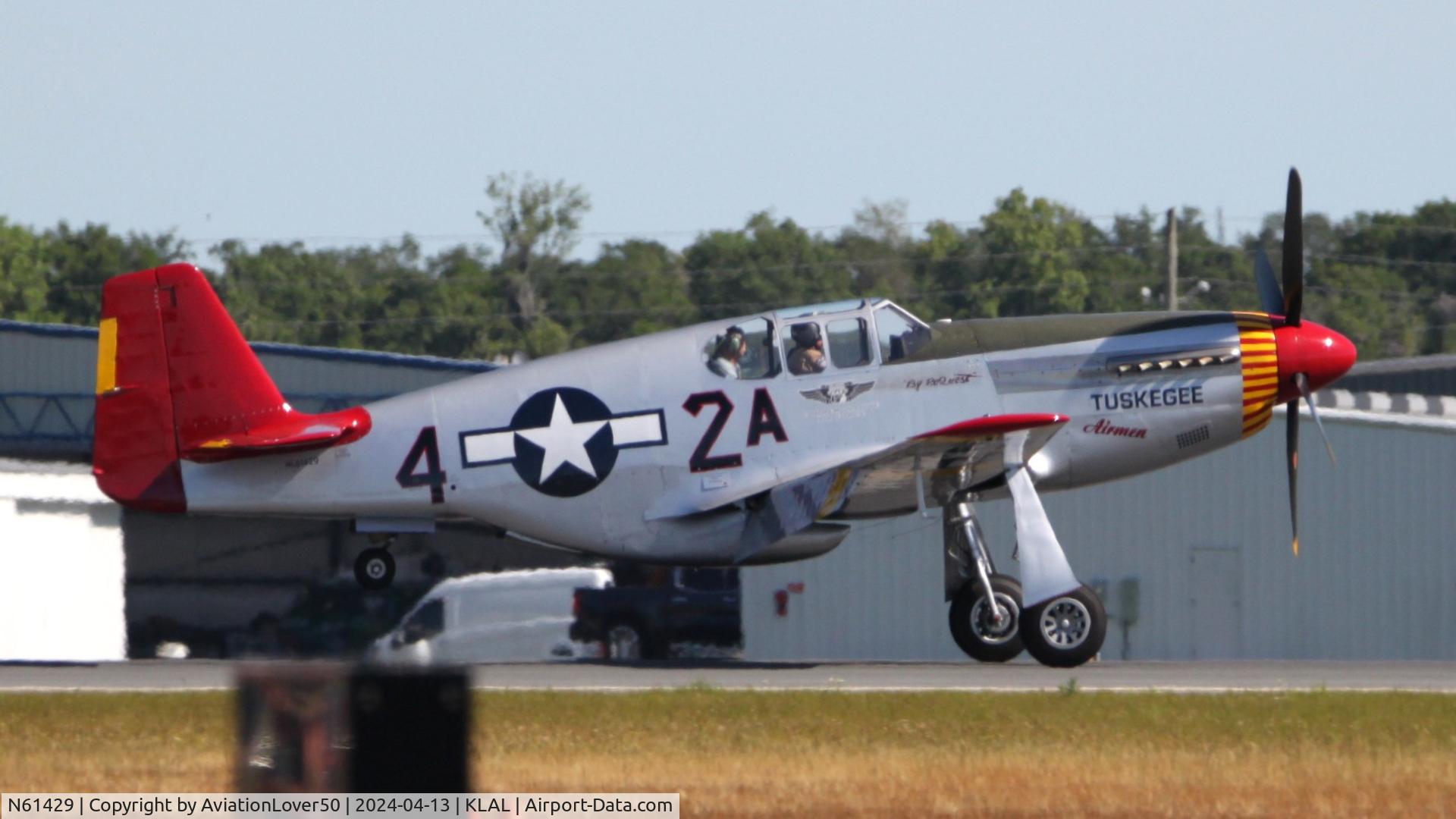 N61429, 1942 North American P-51C Mustang C/N 103-26199, P-51C 