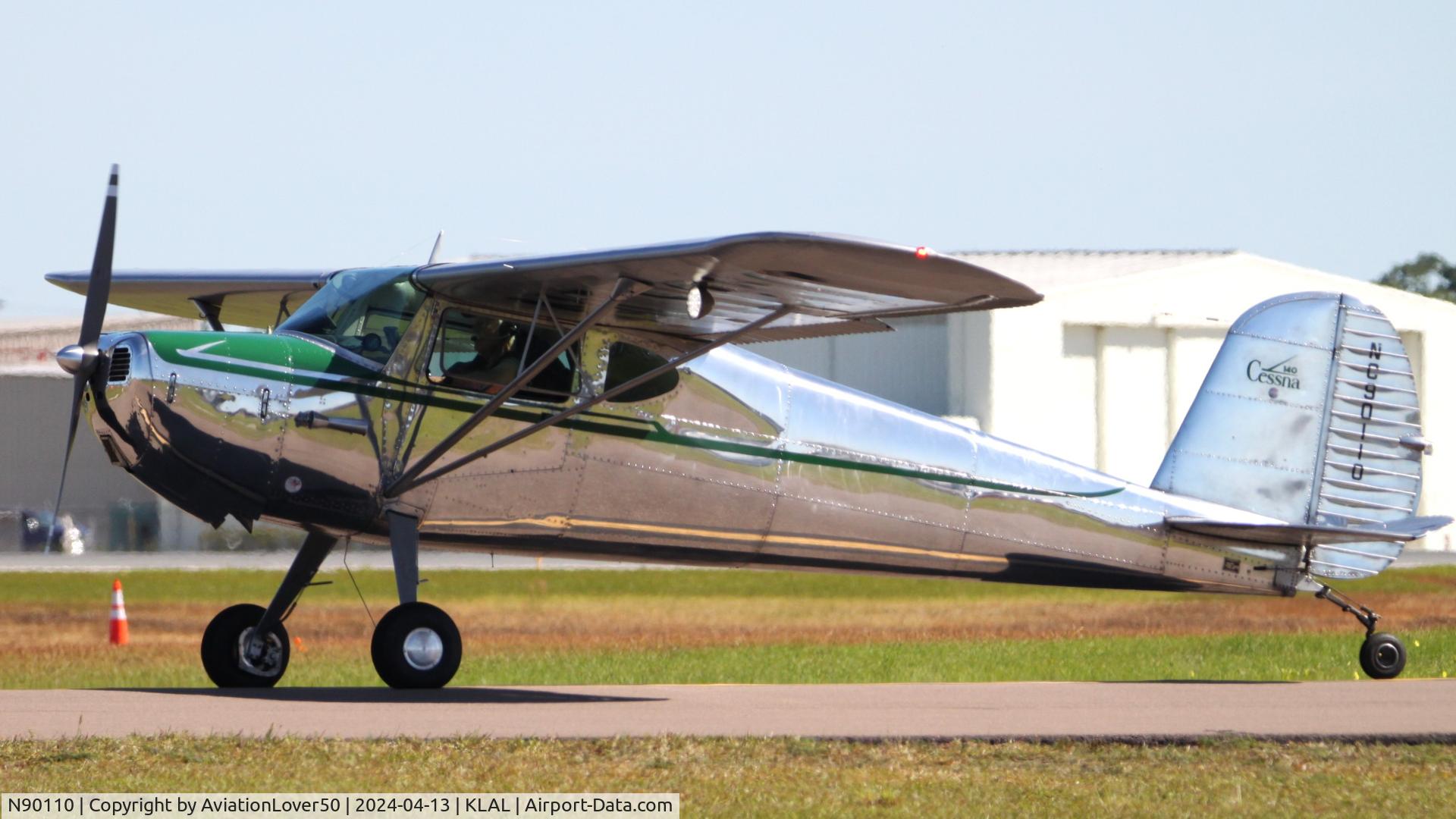 N90110, 1946 Cessna 140 C/N 9171, Cessna 140
