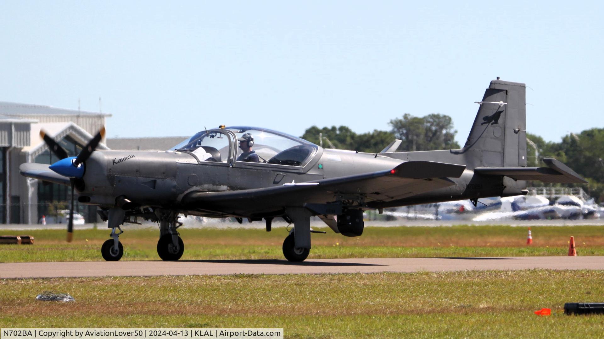 N702BA, Valmet L-90TP Redigo C/N 018, Blue Air Training L-90TP