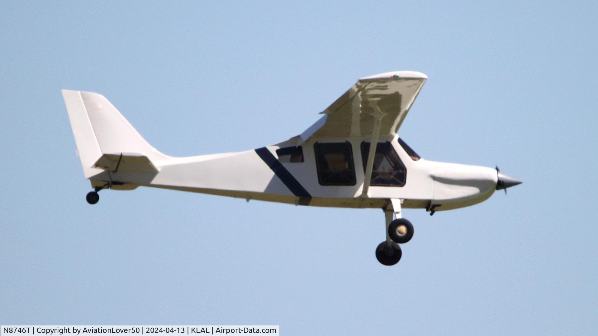 N8746T, 2002 Kimball Charles A CAKTWO CA3 C/N 1001, Comp Air CA-3