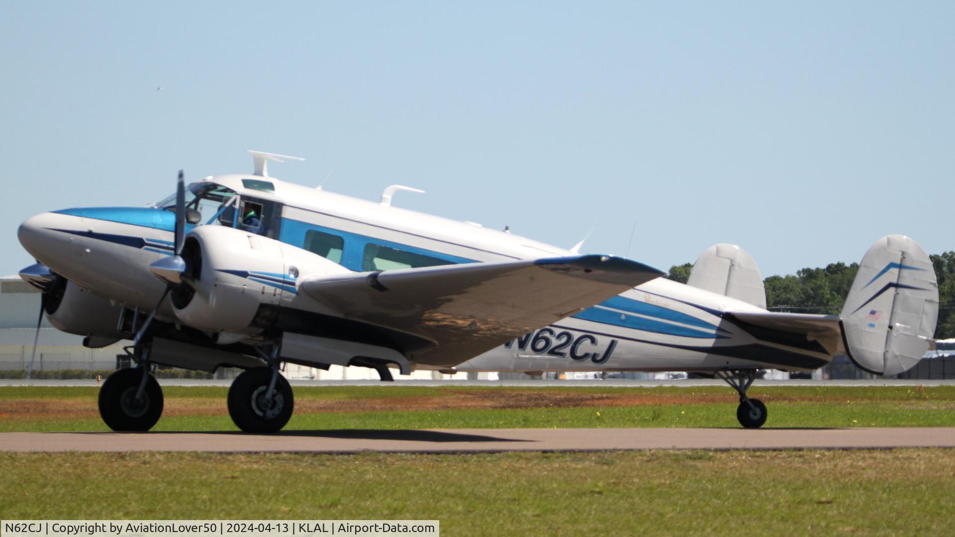 N62CJ, 1962 Beech H-18 C/N BA-633, H18 Twin Beech