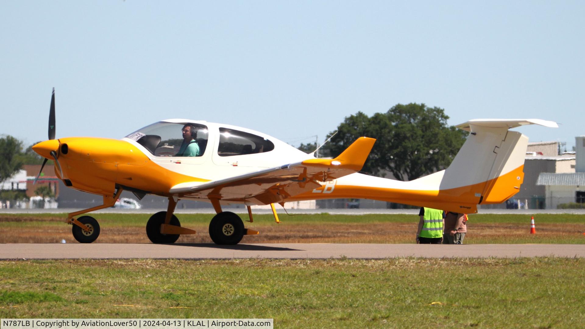 N787LB, 2023 Diamond DA 40 NG C/N 40.NC244, DA40 NG