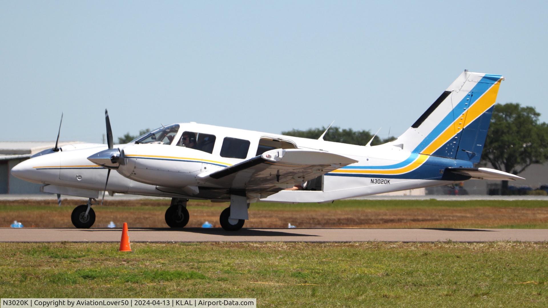 N3020K, 1978 Piper PA-34-200T C/N 34-7970099, PA-34-200T
