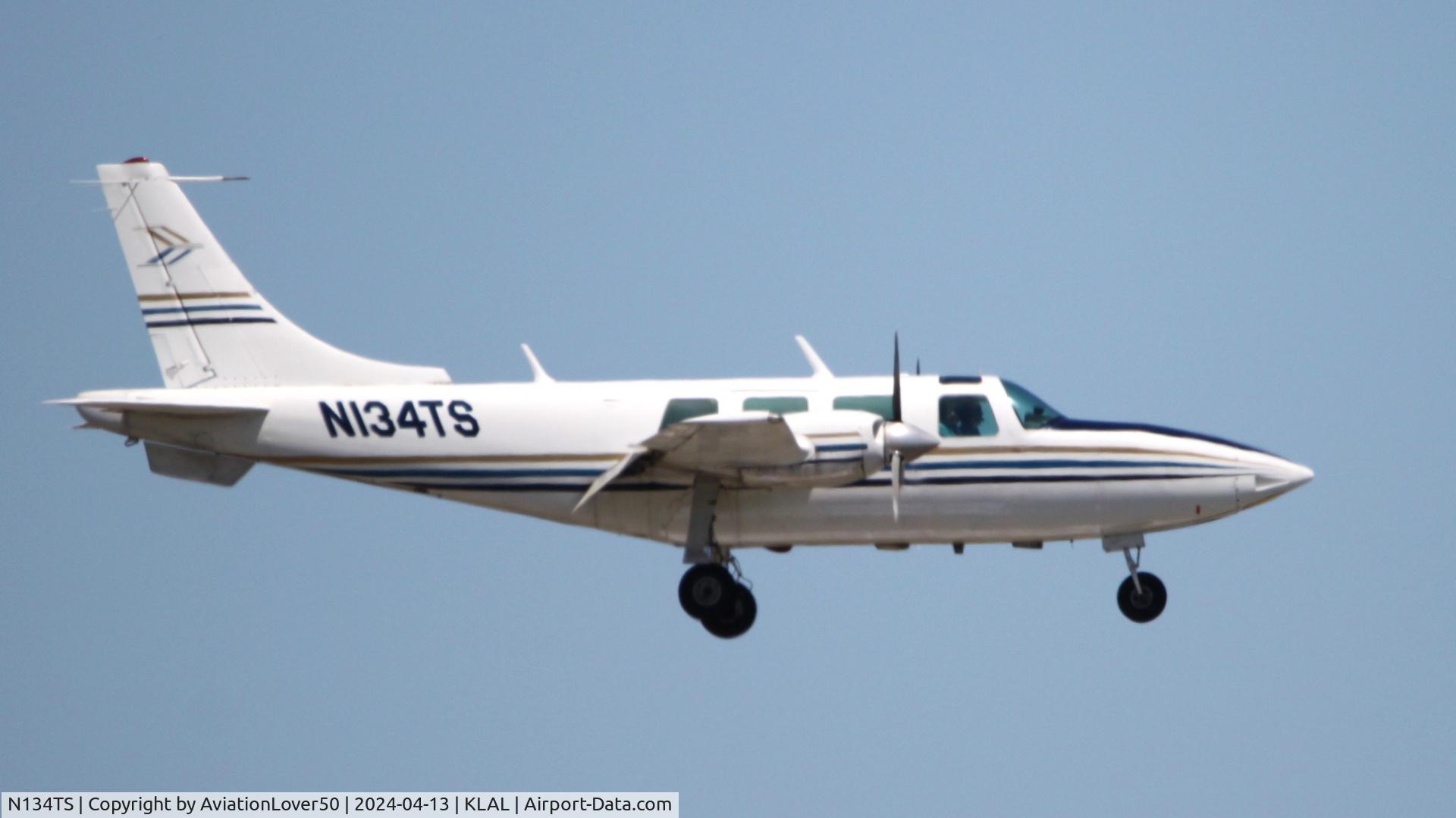 N134TS, 1973 Smith Aerostar 601 C/N 61-0134-072, Aerostar 601