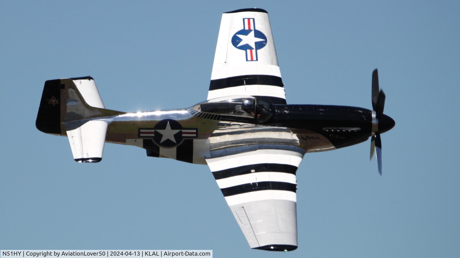 N51HY, 1944 North American P-51D Mustang C/N 124-48192, P-51D 