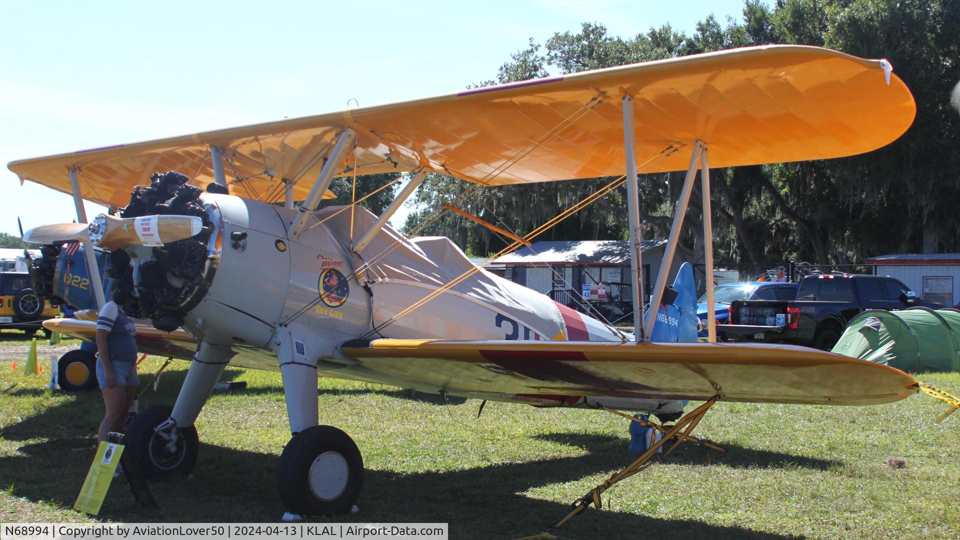 N68994, 1943 Boeing N2S-3 Kaydet (B75N1) C/N 75-7598, N2S-3