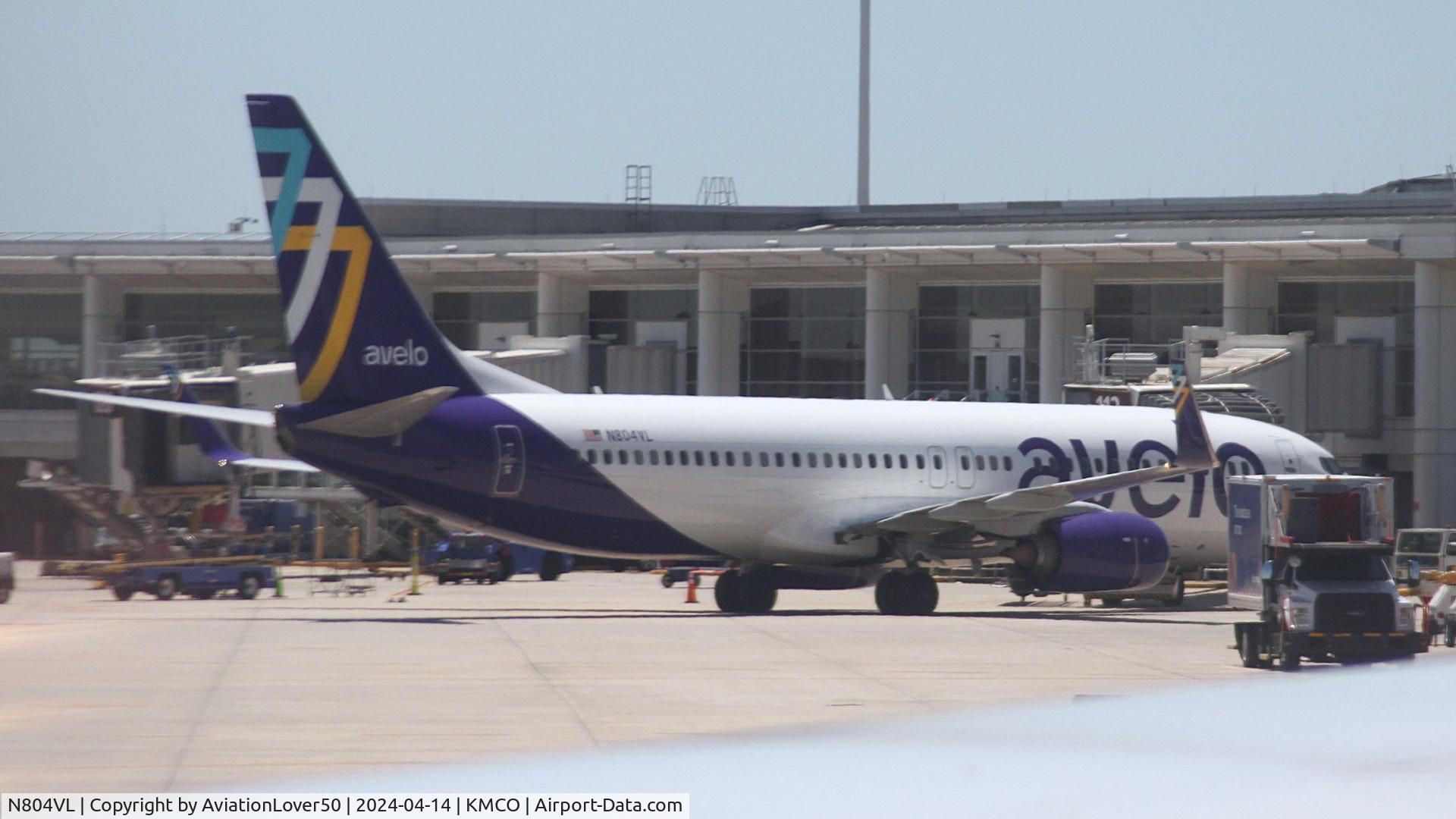 N804VL, 2012 Boeing 737-86N(WL) C/N 38030, Avelo 738