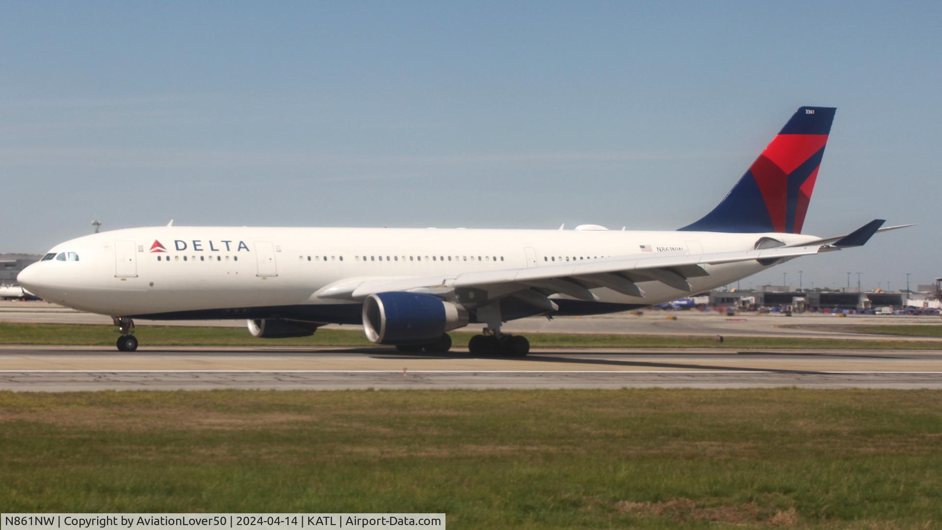 N861NW, 2006 Airbus A330-223 C/N 0796, Delta A332