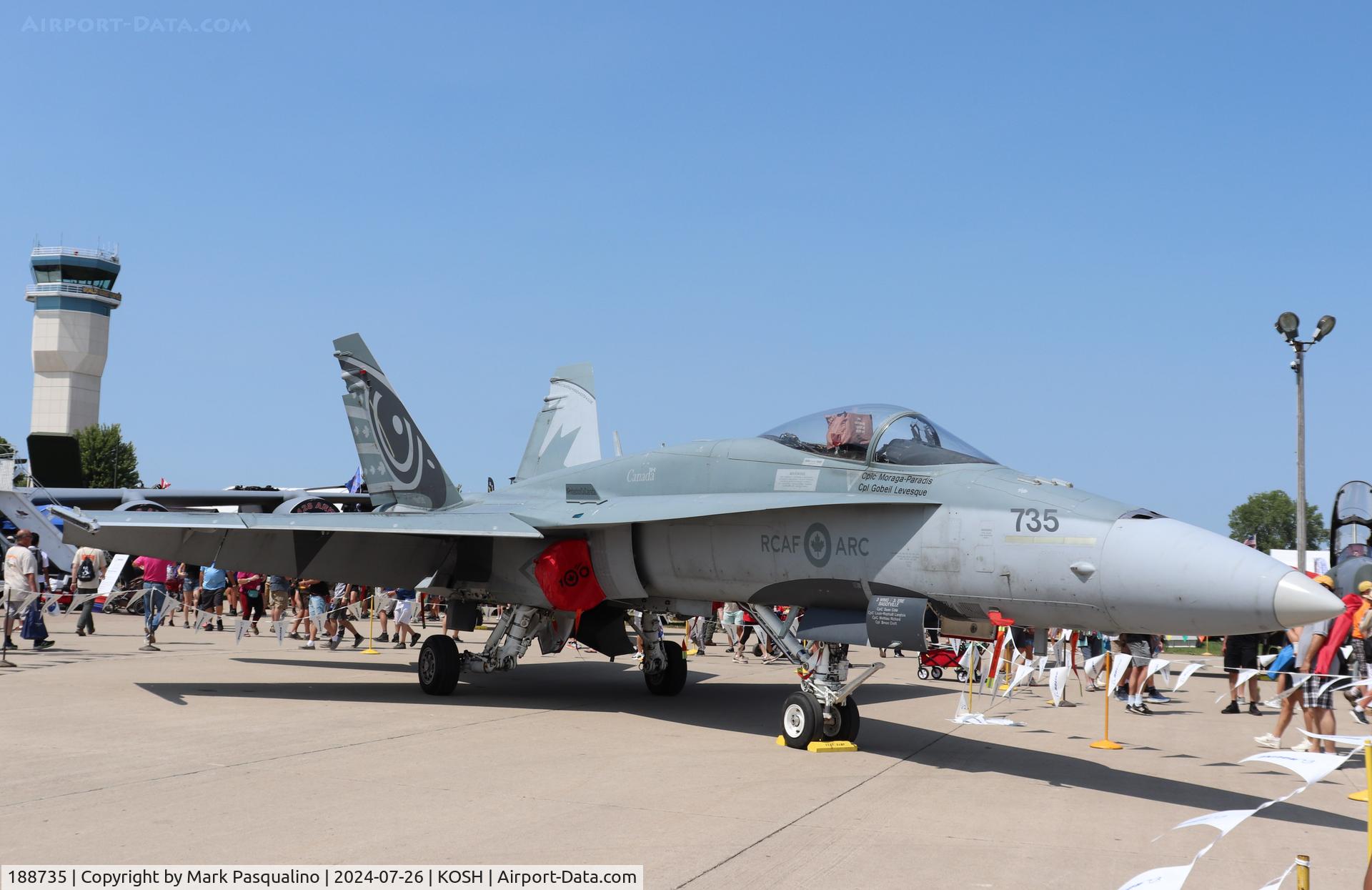 188735, McDonnell Douglas CF-188A Hornet C/N 0254/A203, McDonnell Douglas CF-188A Hornet