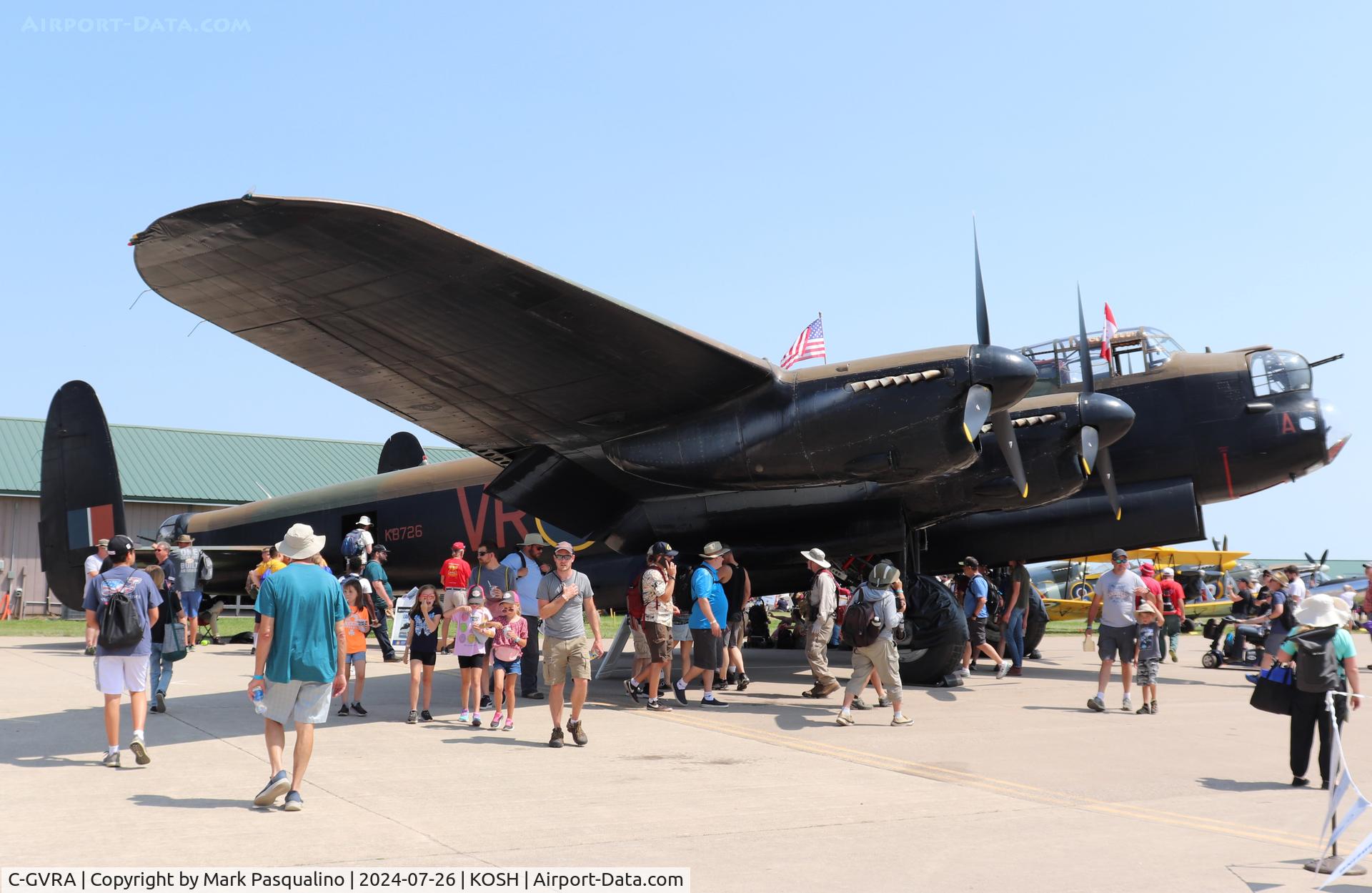 C-GVRA, 1945 Victory Aircraft Avro 683 Lancaster BX C/N FM 213 (3414), Victory Aircraft Avro 683 Lancaster BX