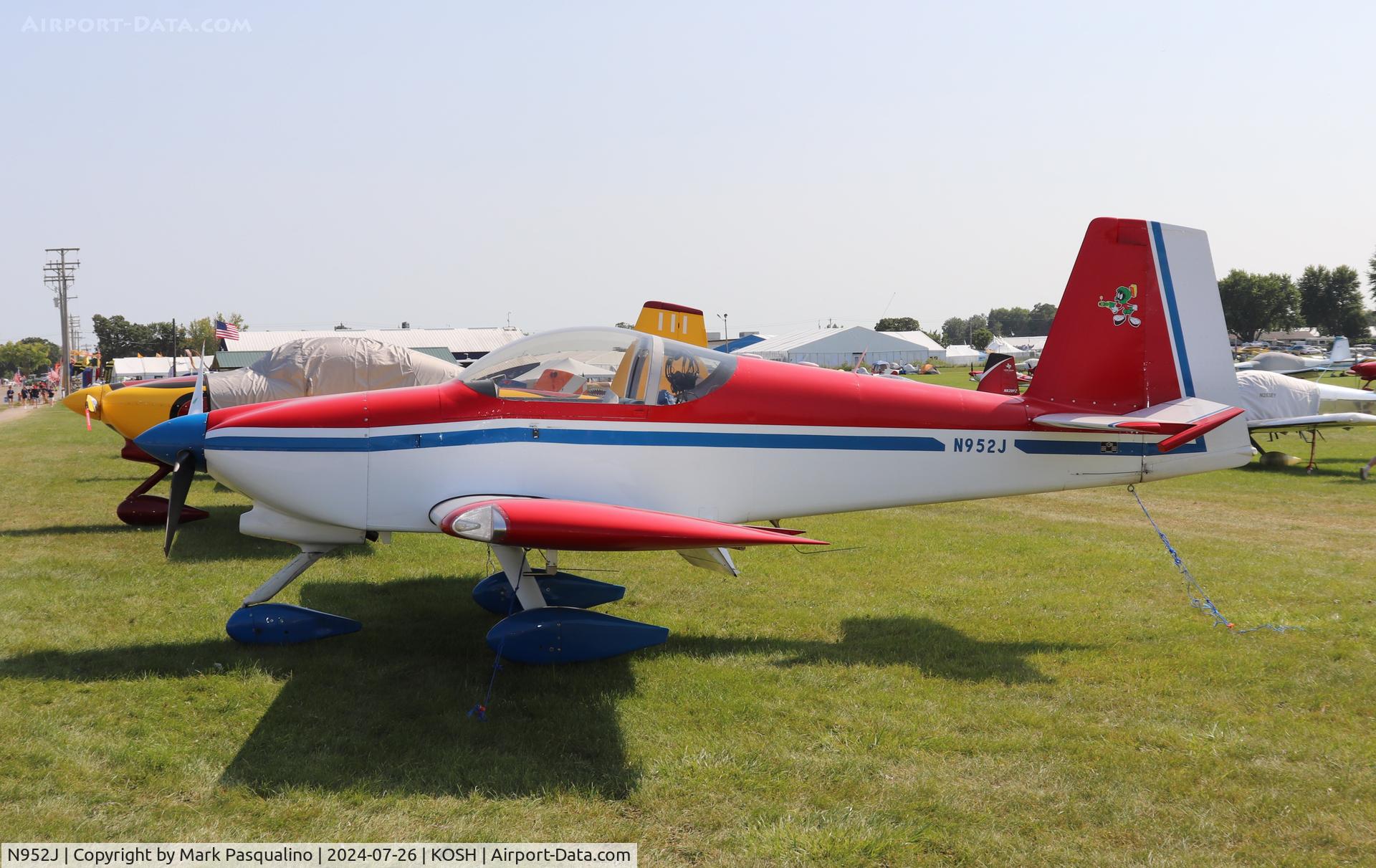 N952J, Vans RV-7A C/N 73186, Vans RV-7A