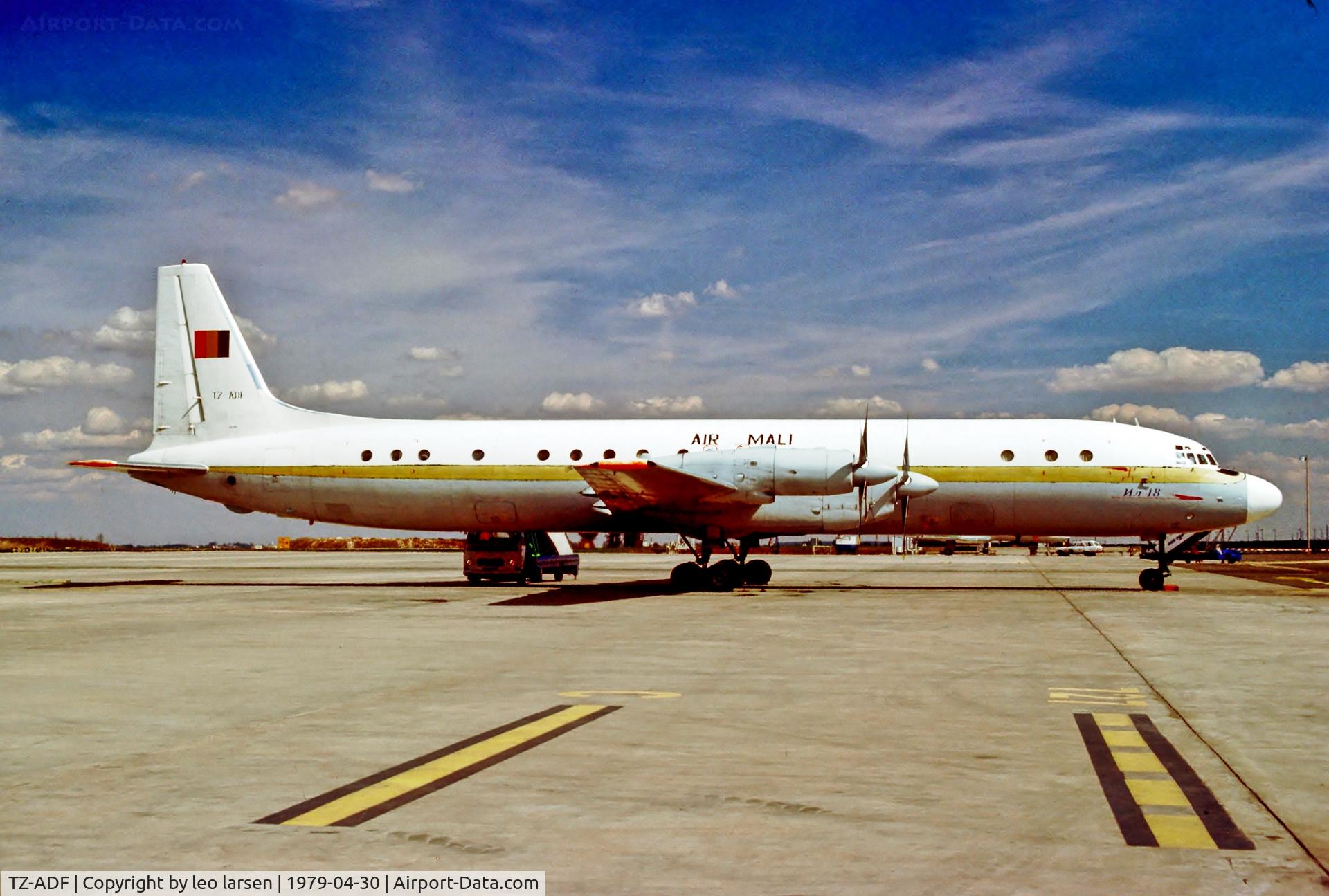 TZ-ADF, 1967 Ilyushin IL-18D C/N 187 0103 01, Unknown 5.1979