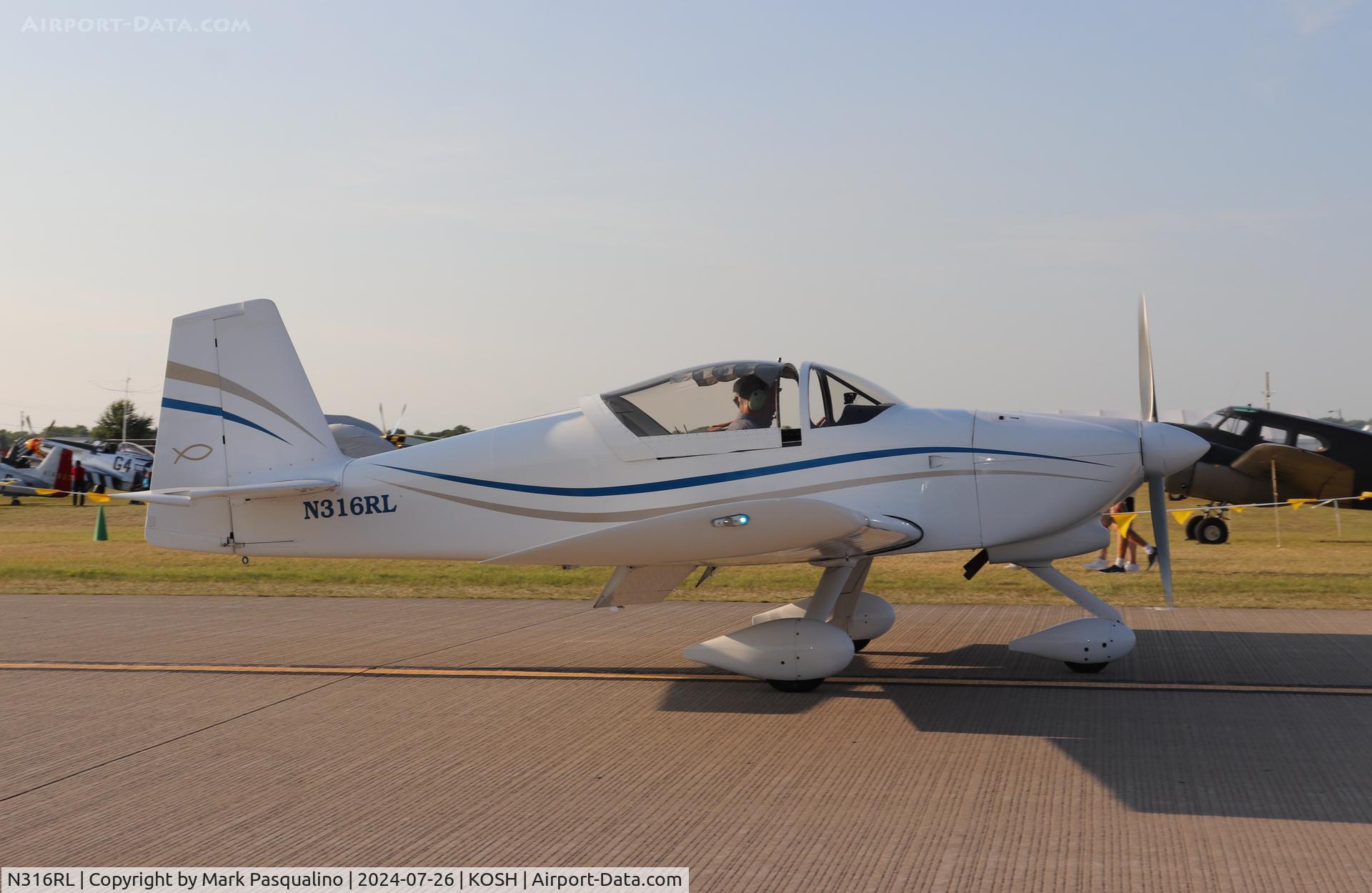 N316RL, 2005 Vans RV-6A C/N 25826, Vans RV-6A