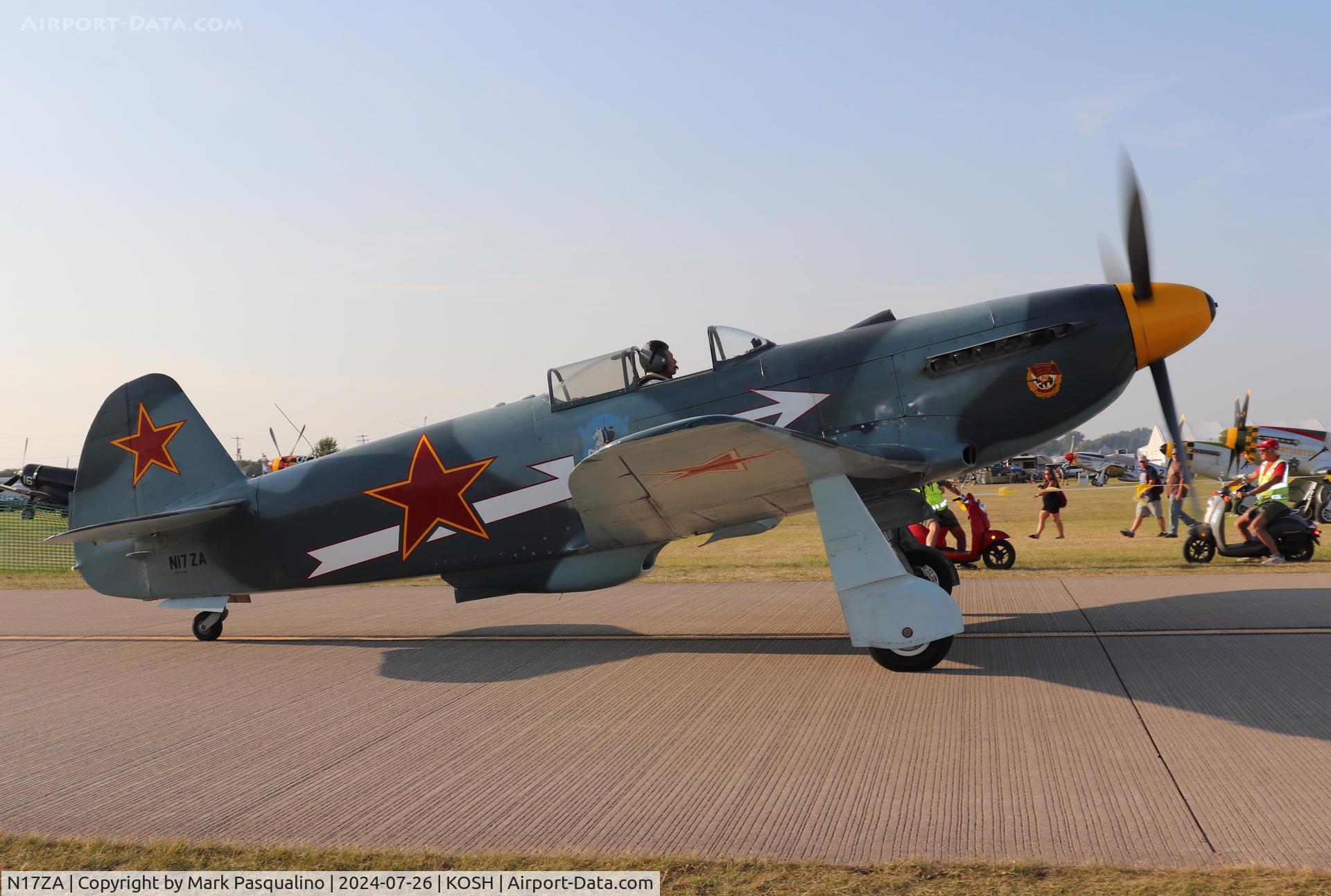 N17ZA, Yakovlev Yak-3M C/N 470102, Yakovlev Yak-3M