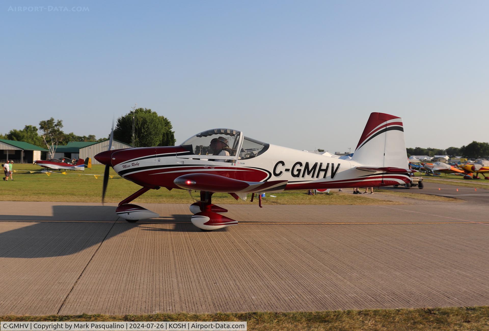 C-GMHV, 2021 Vans RV-14A C/N 140750, Vans RV-14A