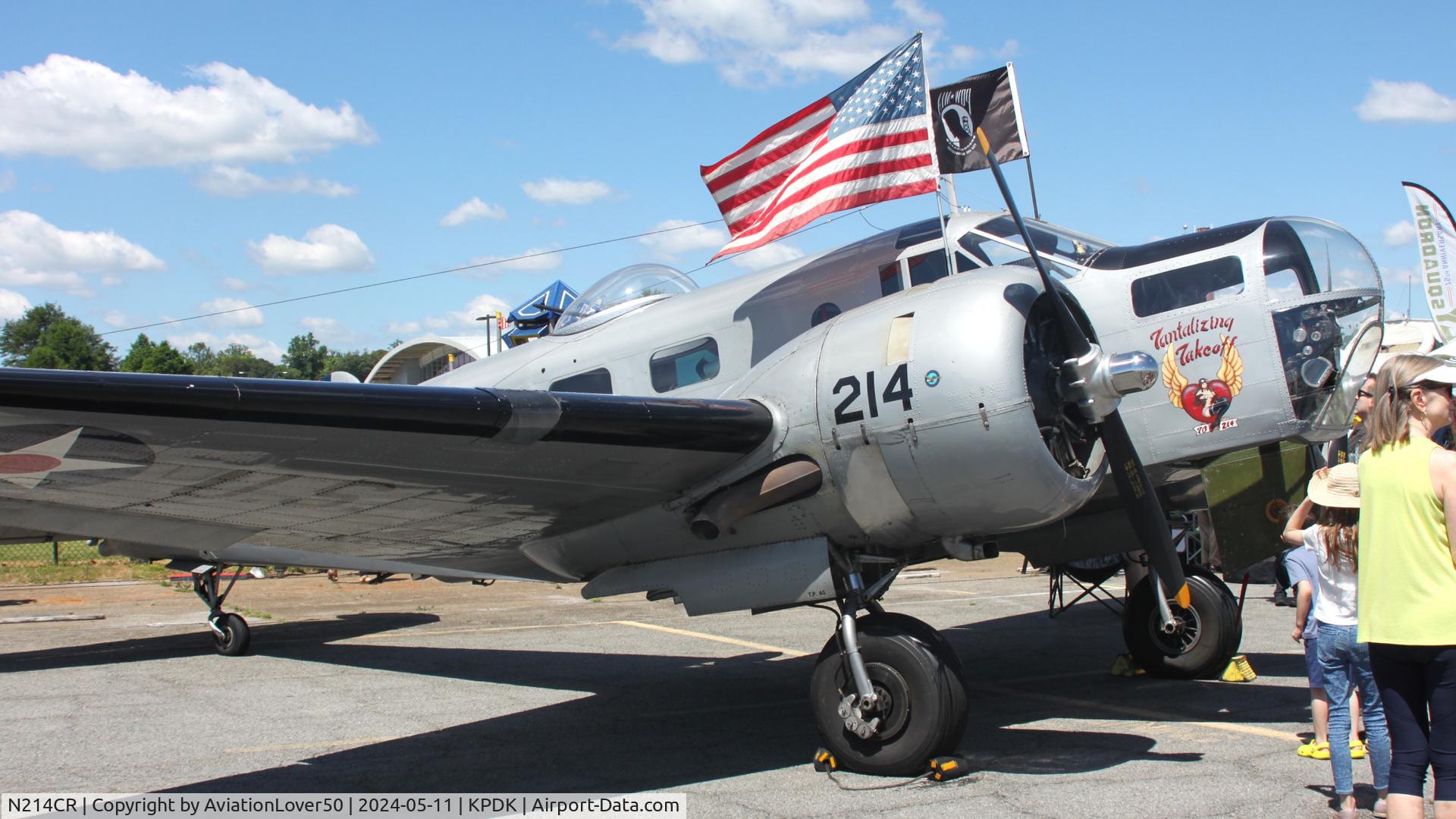 N214CR, 1958 Beech AT-11 Kansan C/N 912, AT-11 