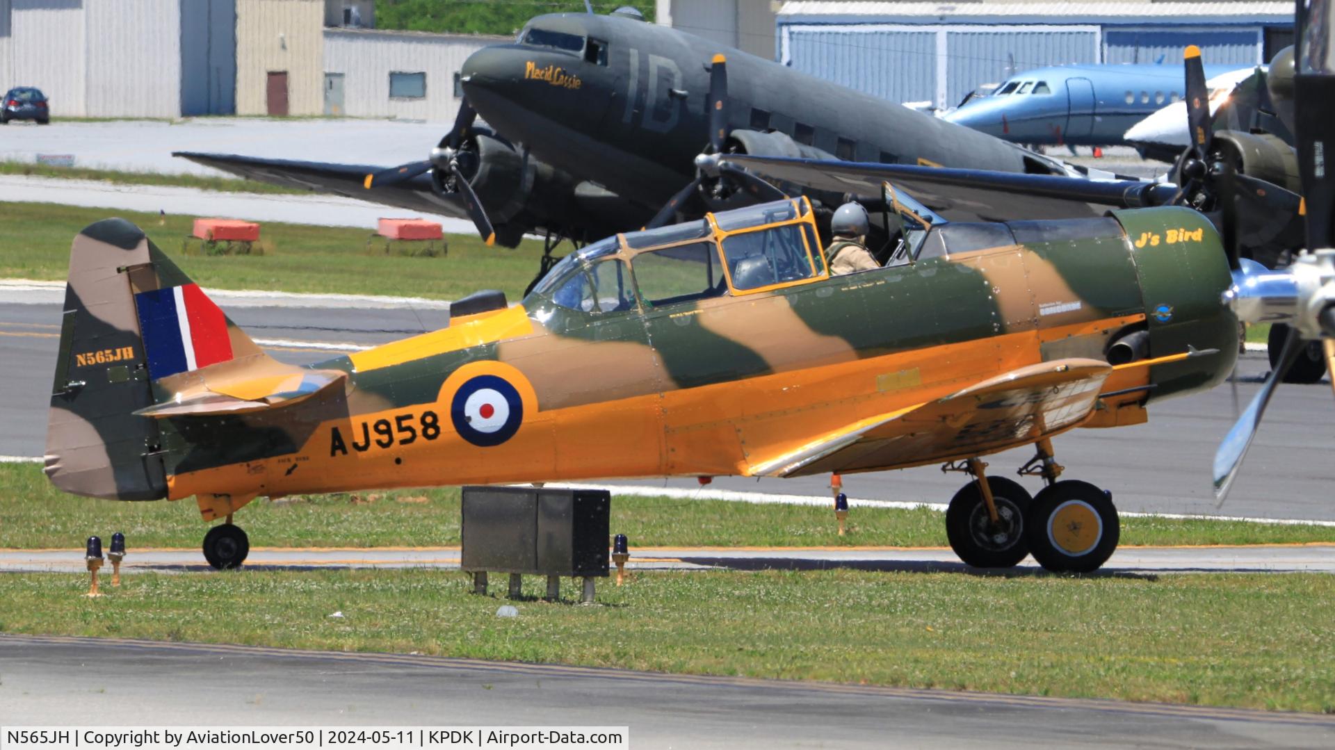 N565JH, 1954 Canadian Car & Foundry Harvard MK IV C/N CCF4-206, Harvard Mk.IV