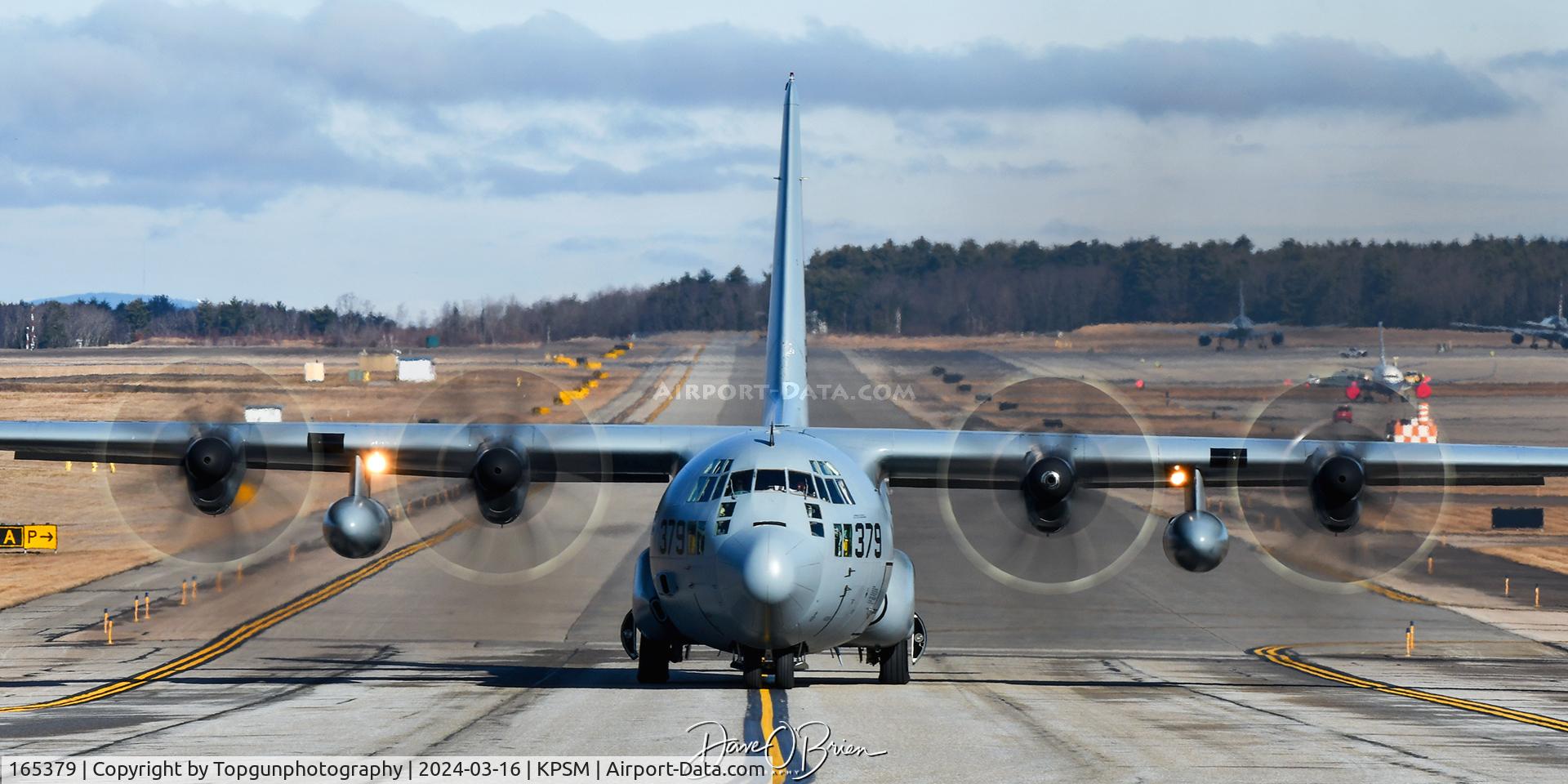 165379, 1997 Lockheed Martin C-130T Hercules C/N 382-5430, CONVOY3458 taxiing up the alpha to RW34