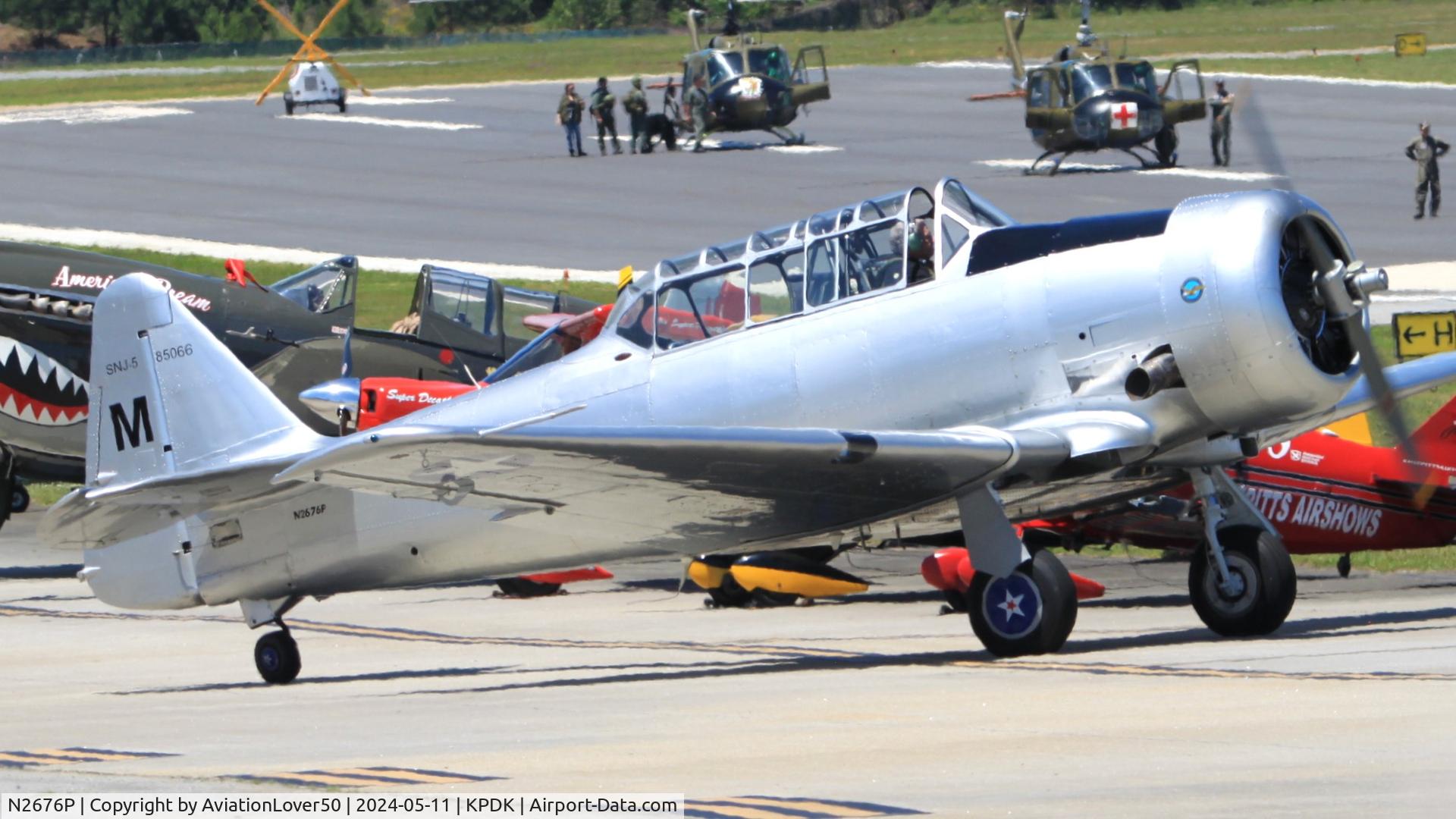 N2676P, North American SNJ-5 Texan C/N 85066, SNJ-5