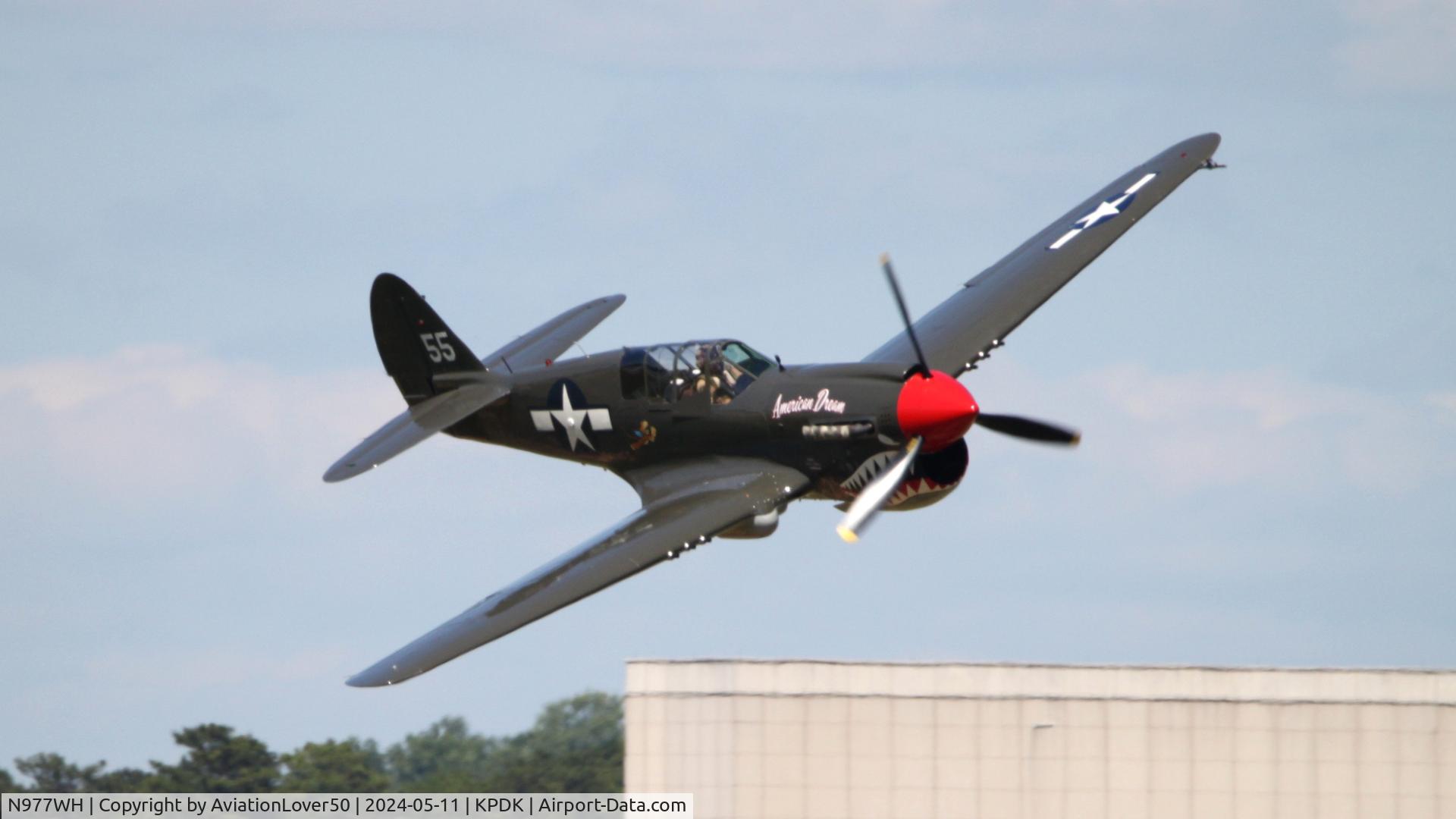 N977WH, 1942 Curtiss P-40N C/N 42-10497, P-40N 