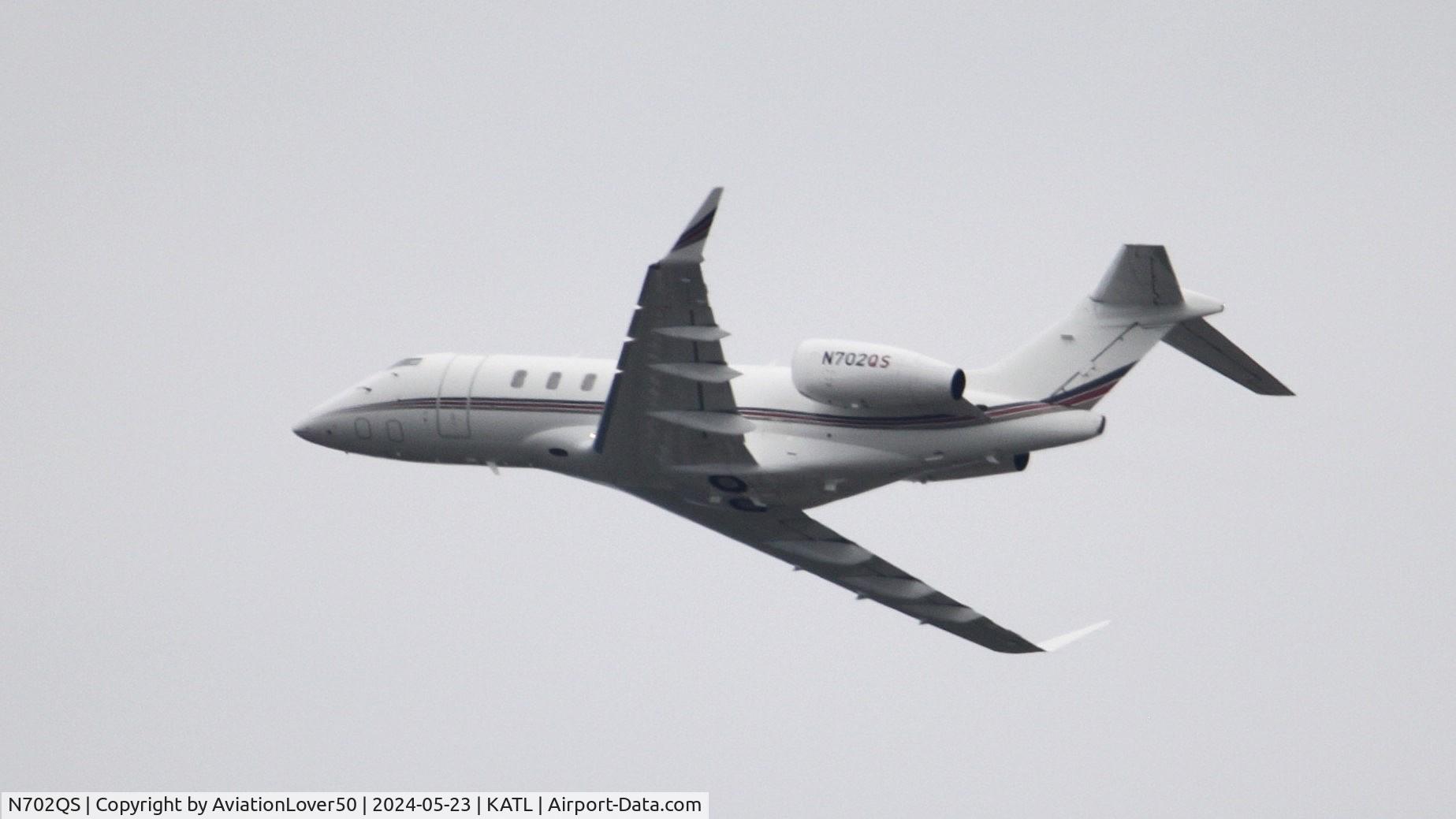 N702QS, 2019 Bombardier BD-100-1A10 C/N 20801, NetJets Challenger 350